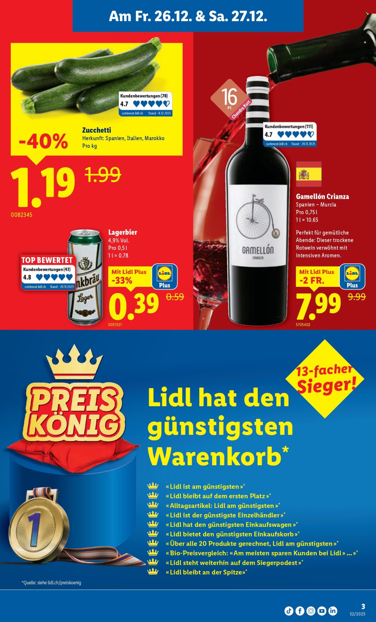 Catalogue Lidl - 26.12.2025 - 30.12.2025. Page 3. Page 3