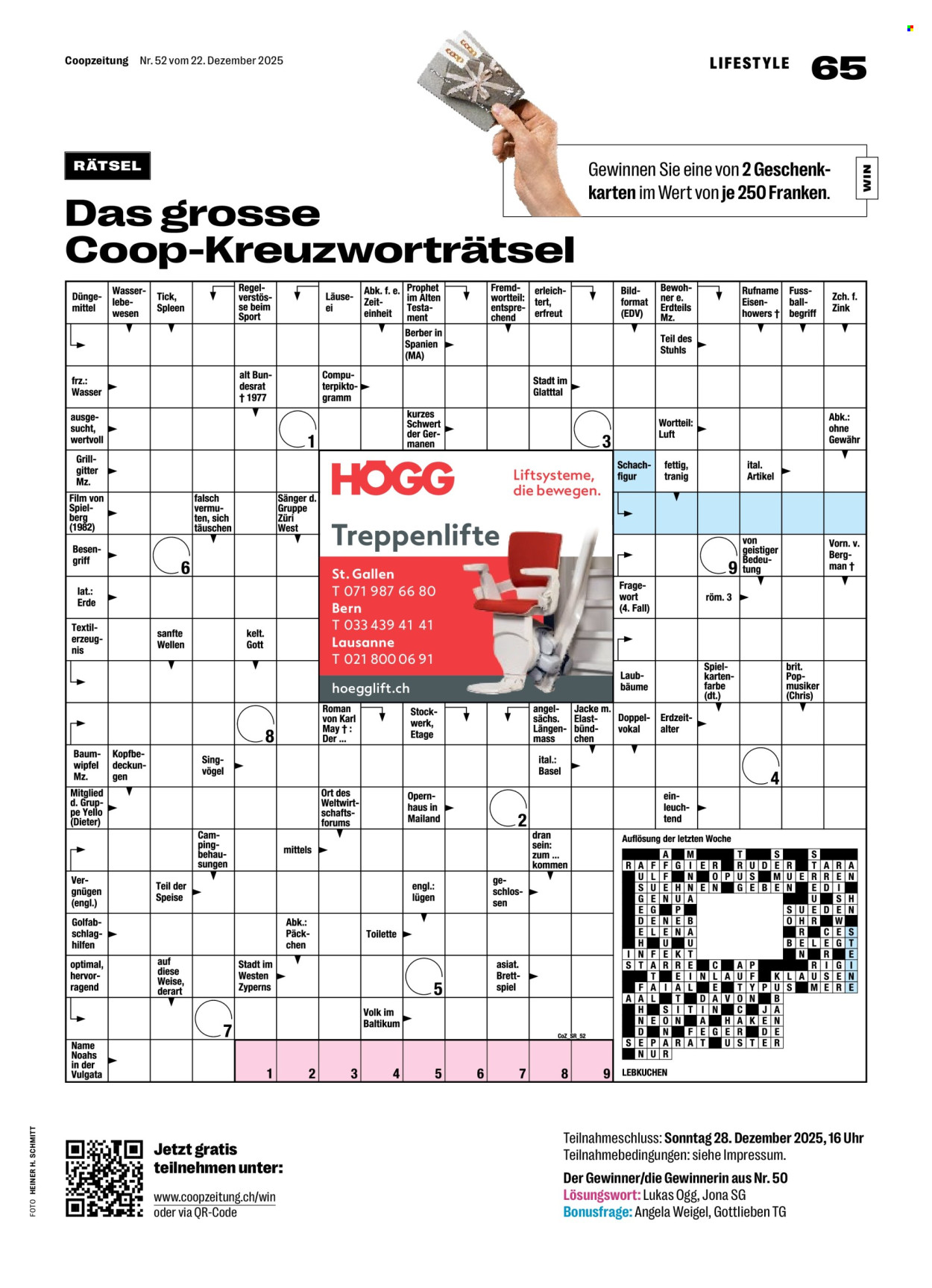 Catalogue Coop - 22.12.2025 - 28.12.2025. Page 65. Page 65