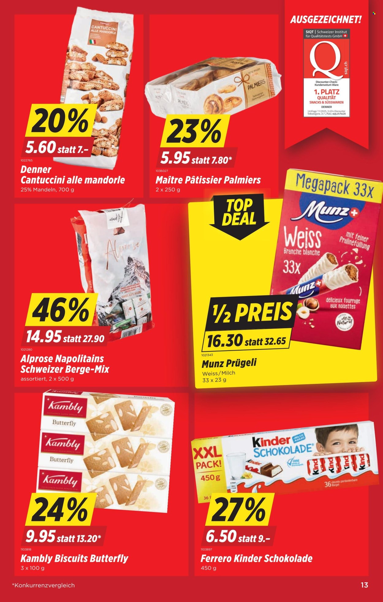 Catalogue Denner - 30.12.2025 - 5.1.2026. Page 13. Page 13