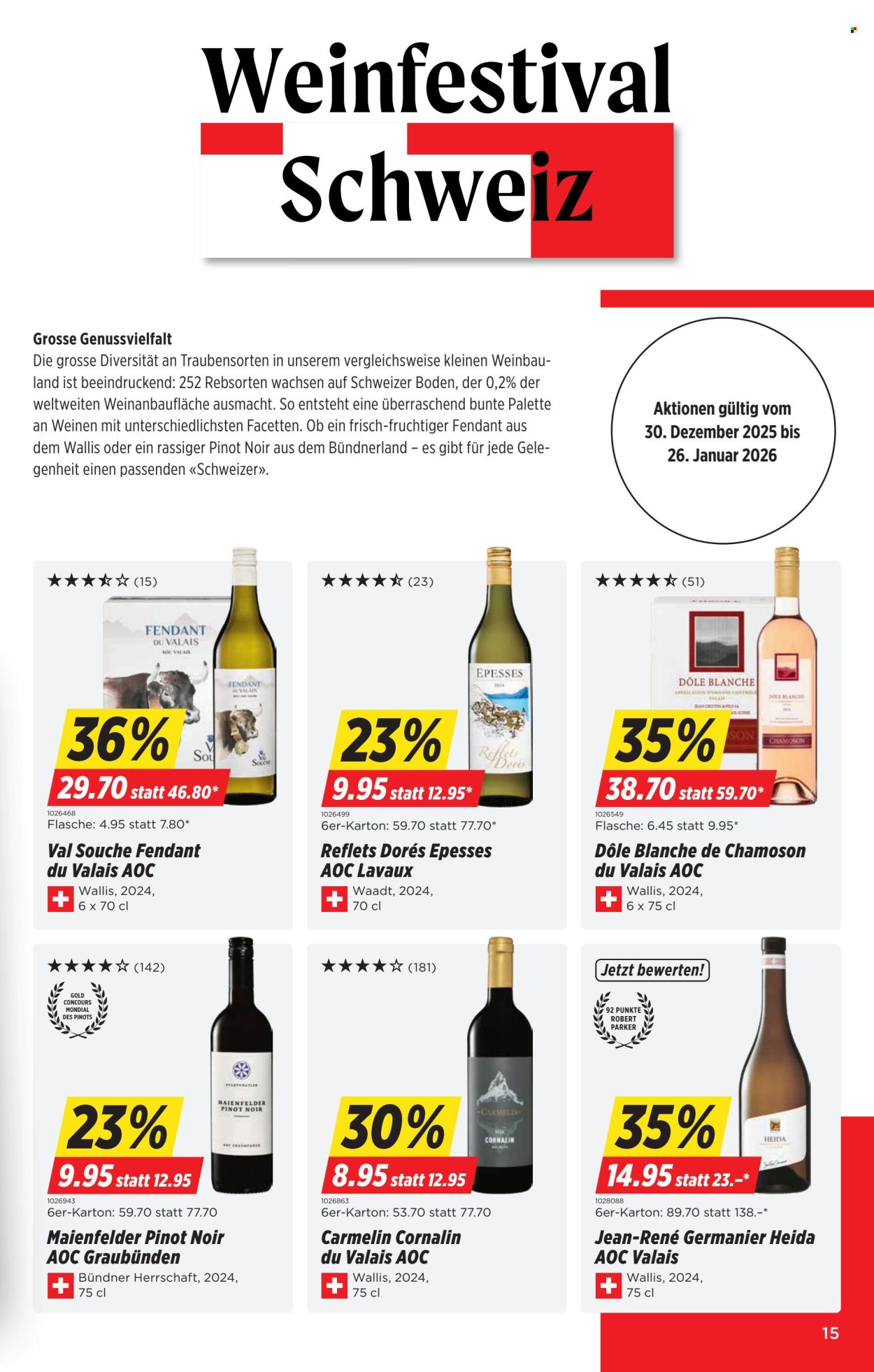 Catalogue Denner - 30.12.2025 - 5.1.2026. Page 15. Page 15