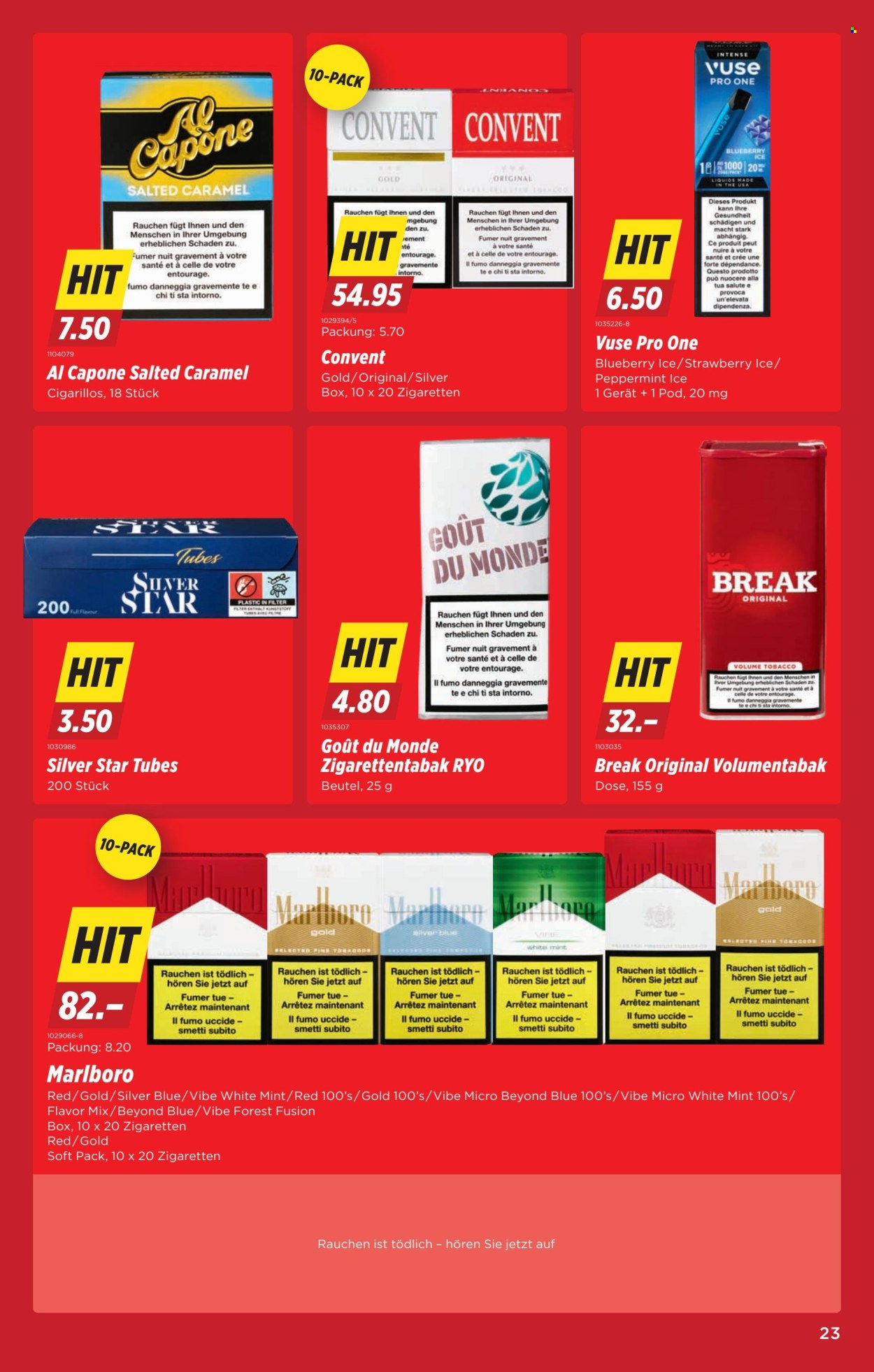 Catalogue Denner - 30.12.2025 - 5.1.2026. Page 23. Page 23