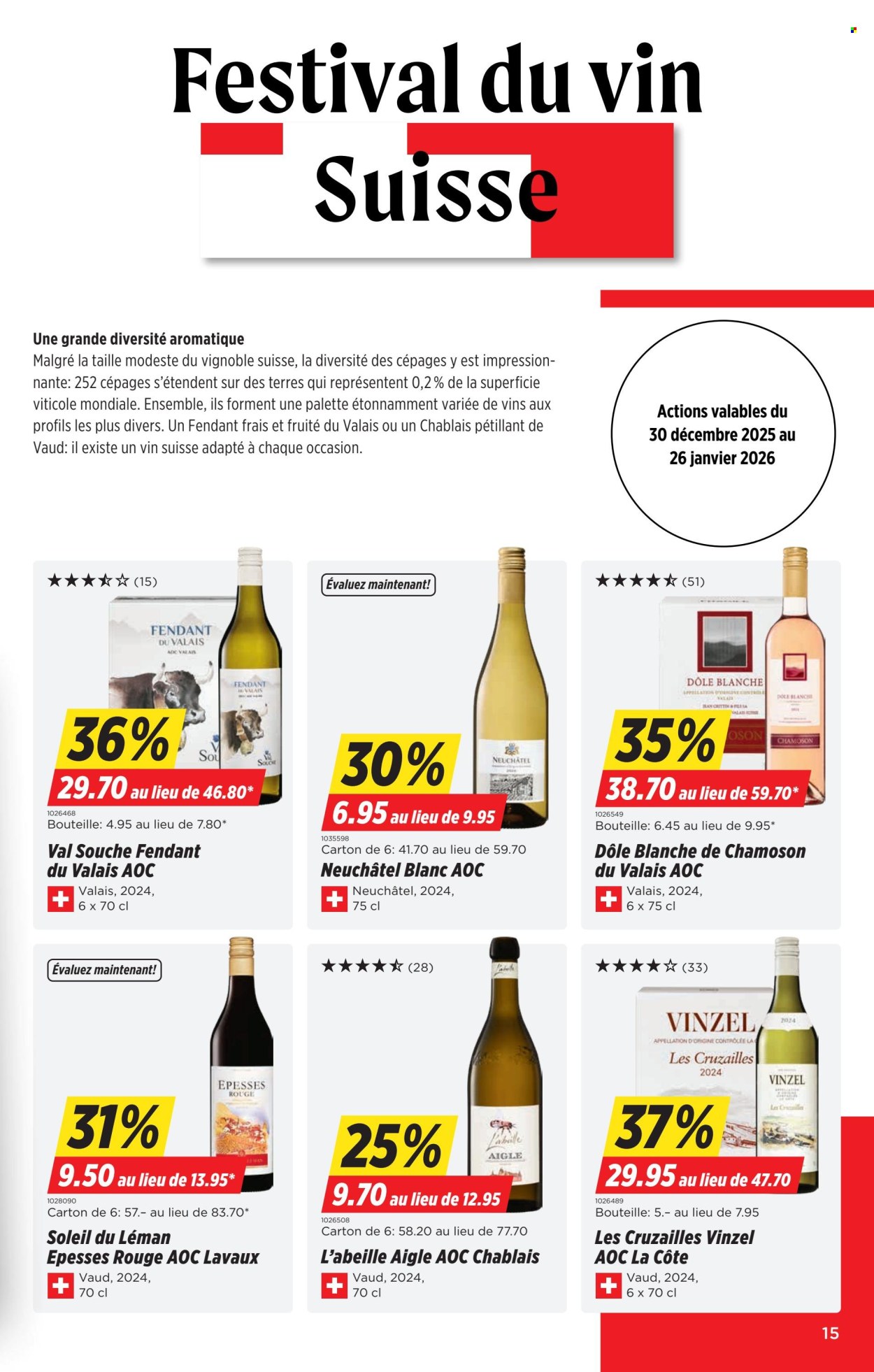 Catalogue Denner - 30.12.2025 - 5.1.2026. Page 15. Page 15