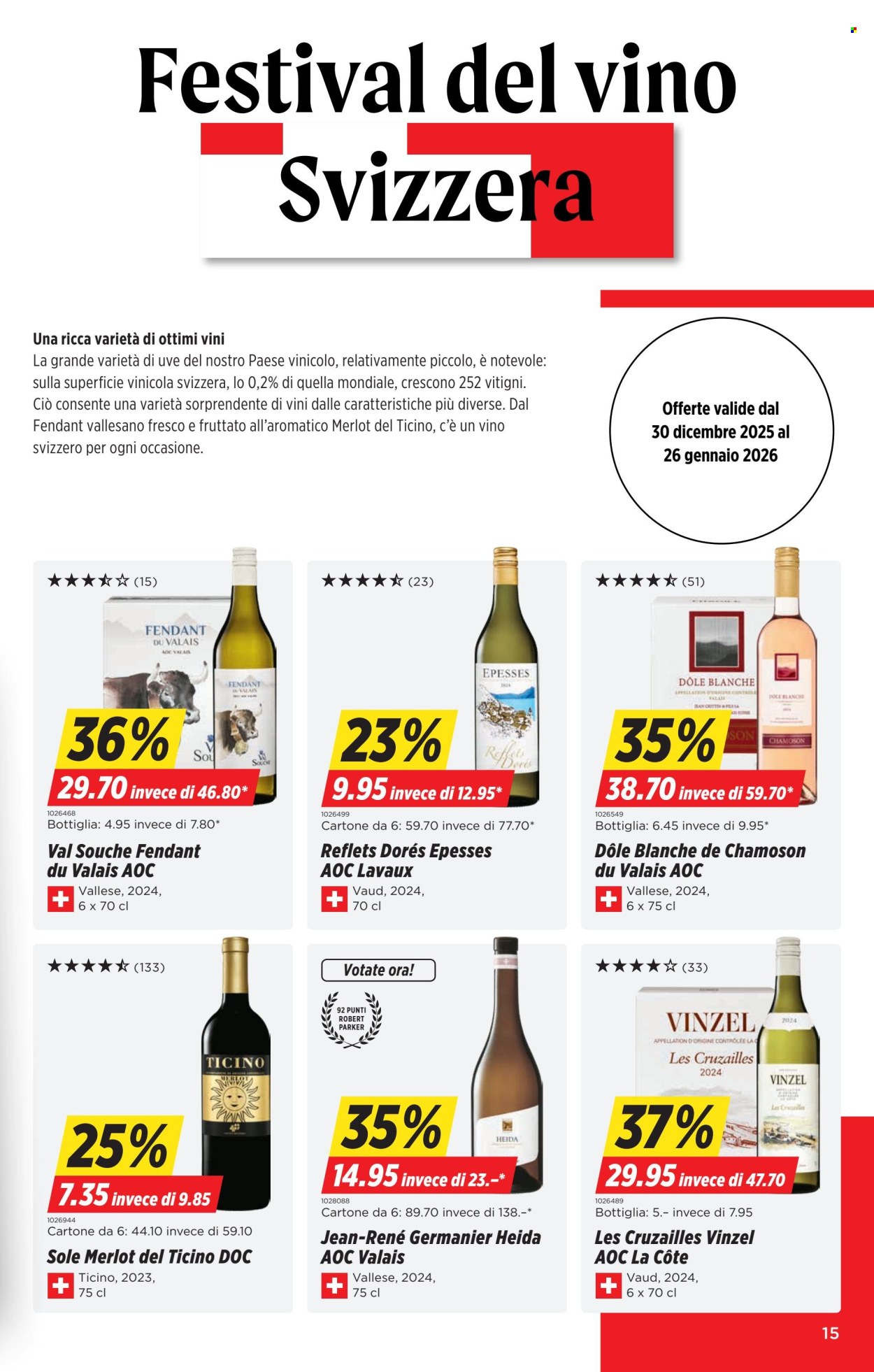 Catalogue Denner - 30.12.2025 - 5.1.2026. Page 15. Page 15