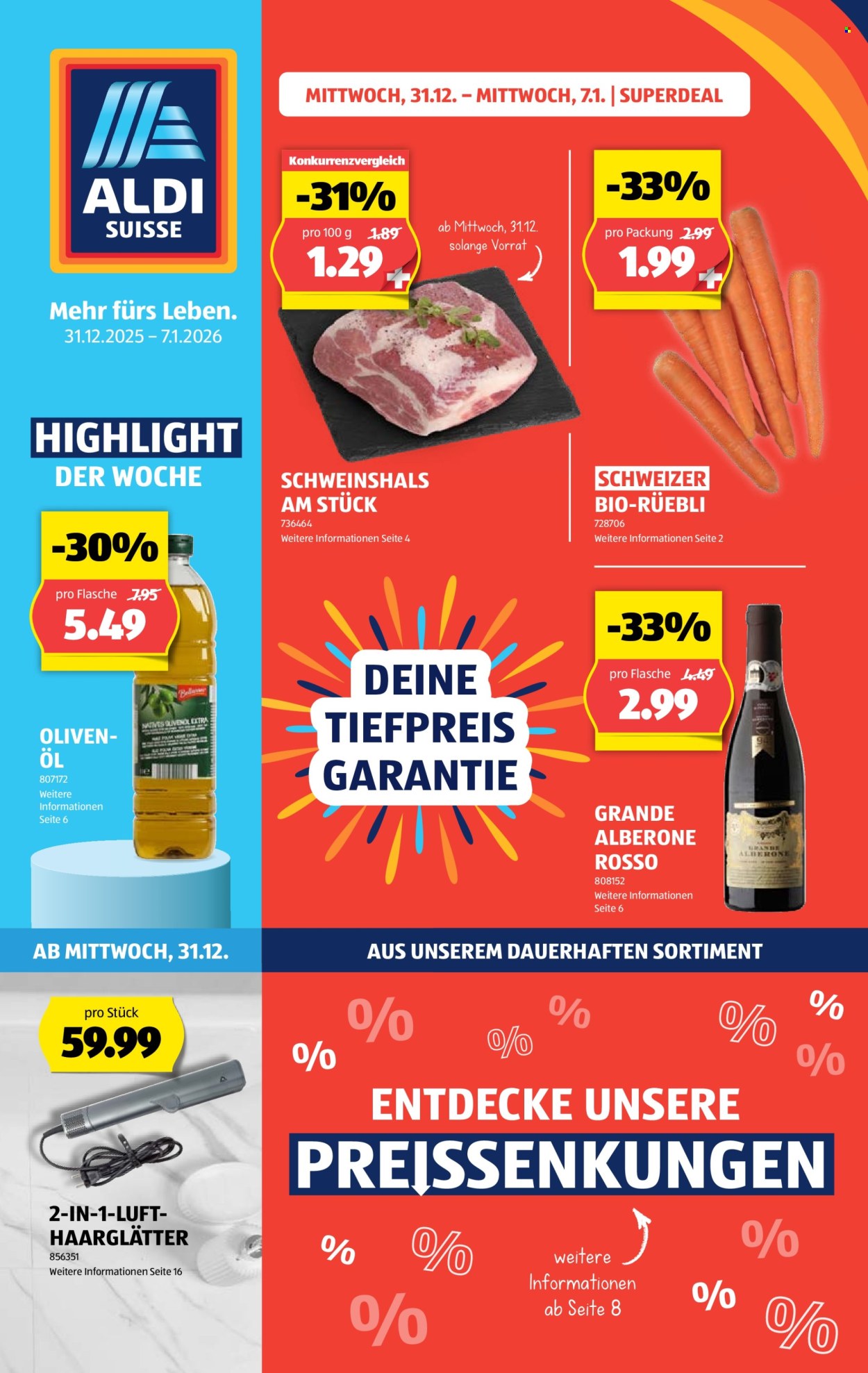 Catalogue Aldi - 31.12.2025 - 7.1.2026. Page 1. Page 1