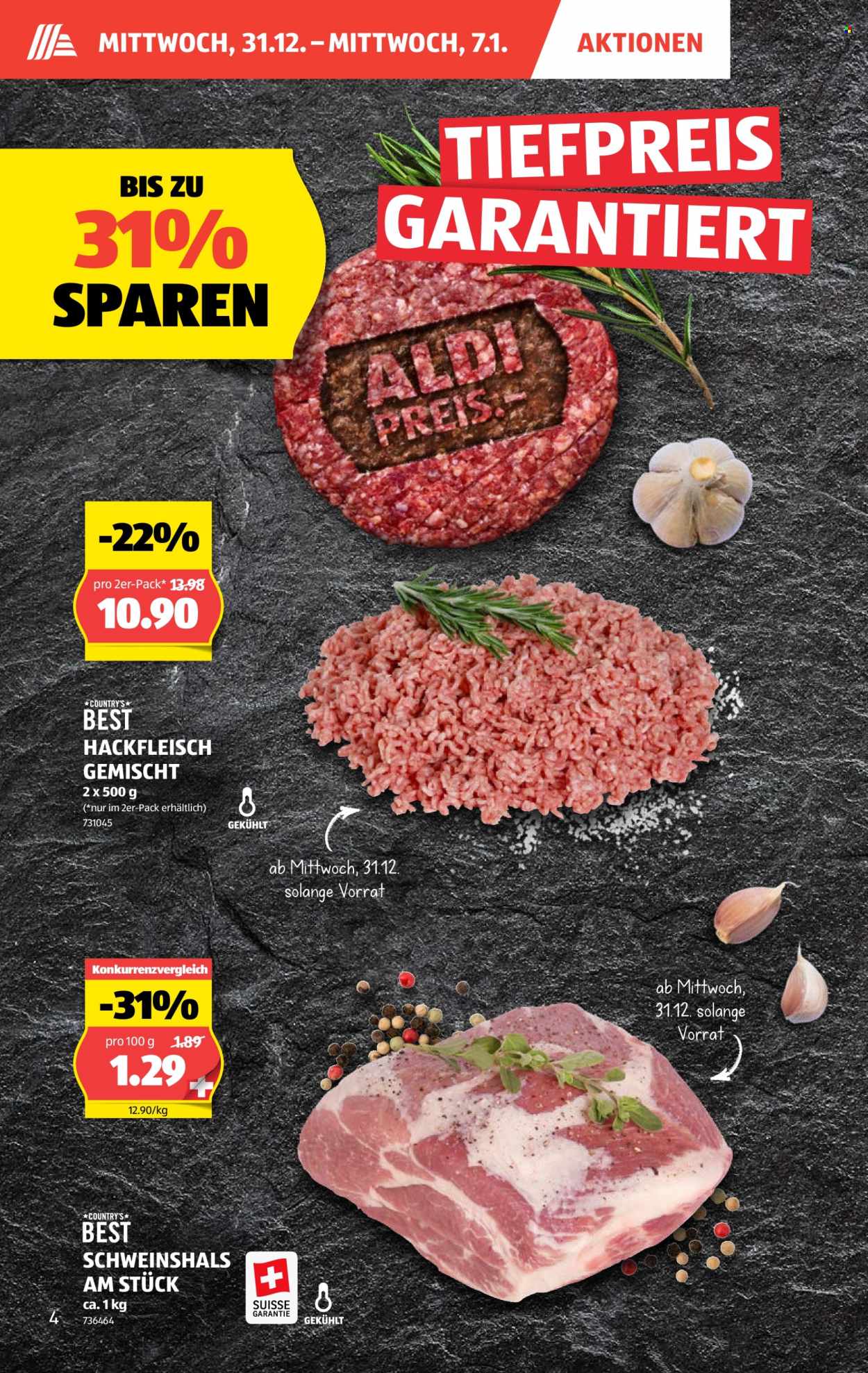 Catalogue Aldi - 31.12.2025 - 7.1.2026. Page 4. Page 4