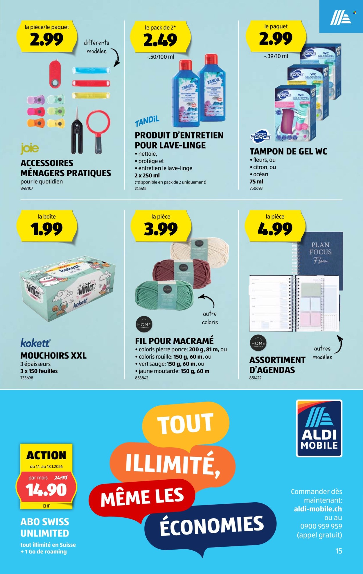 Catalogue Aldi - 31.12.2025 - 7.1.2026. Page 15. Page 15