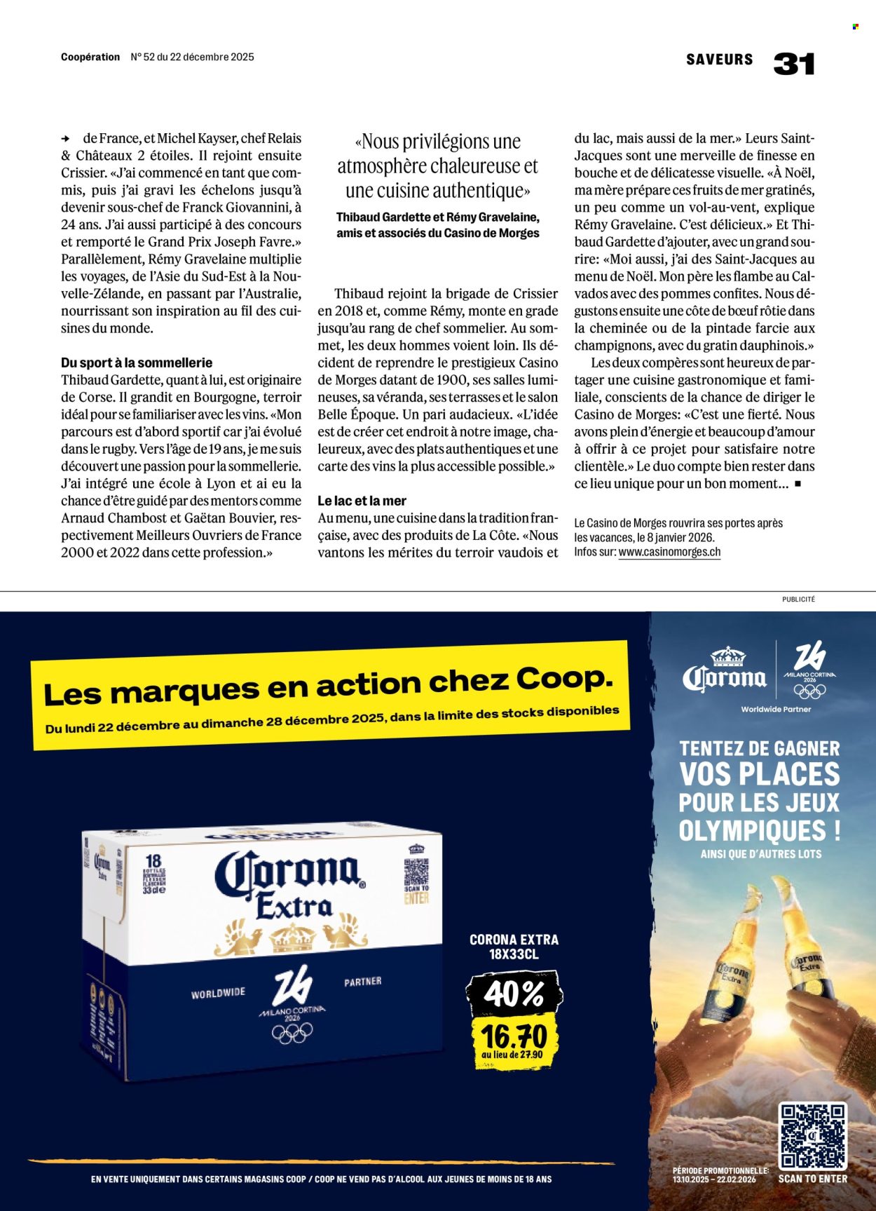 Catalogue Coop - 22.12.2025 - 28.12.2025. Page 31. Page 31