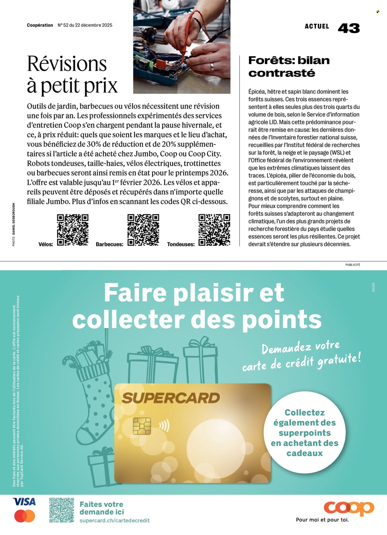 Catalogue Coop - 22.12.2025 - 28.12.2025. Page 43. Page 43
