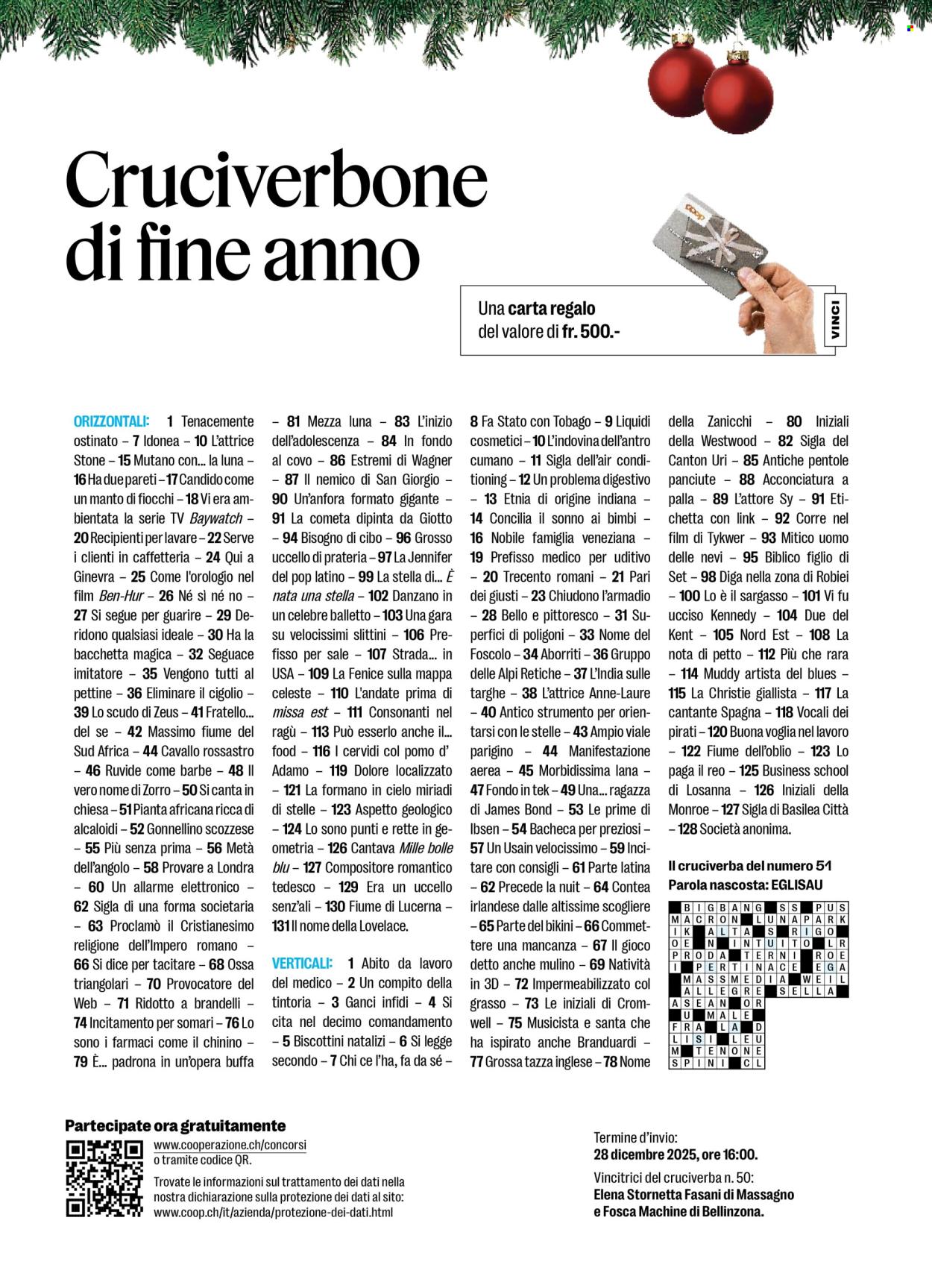 Catalogue Coop - 22.12.2025 - 28.12.2025. Page 58. Page 58