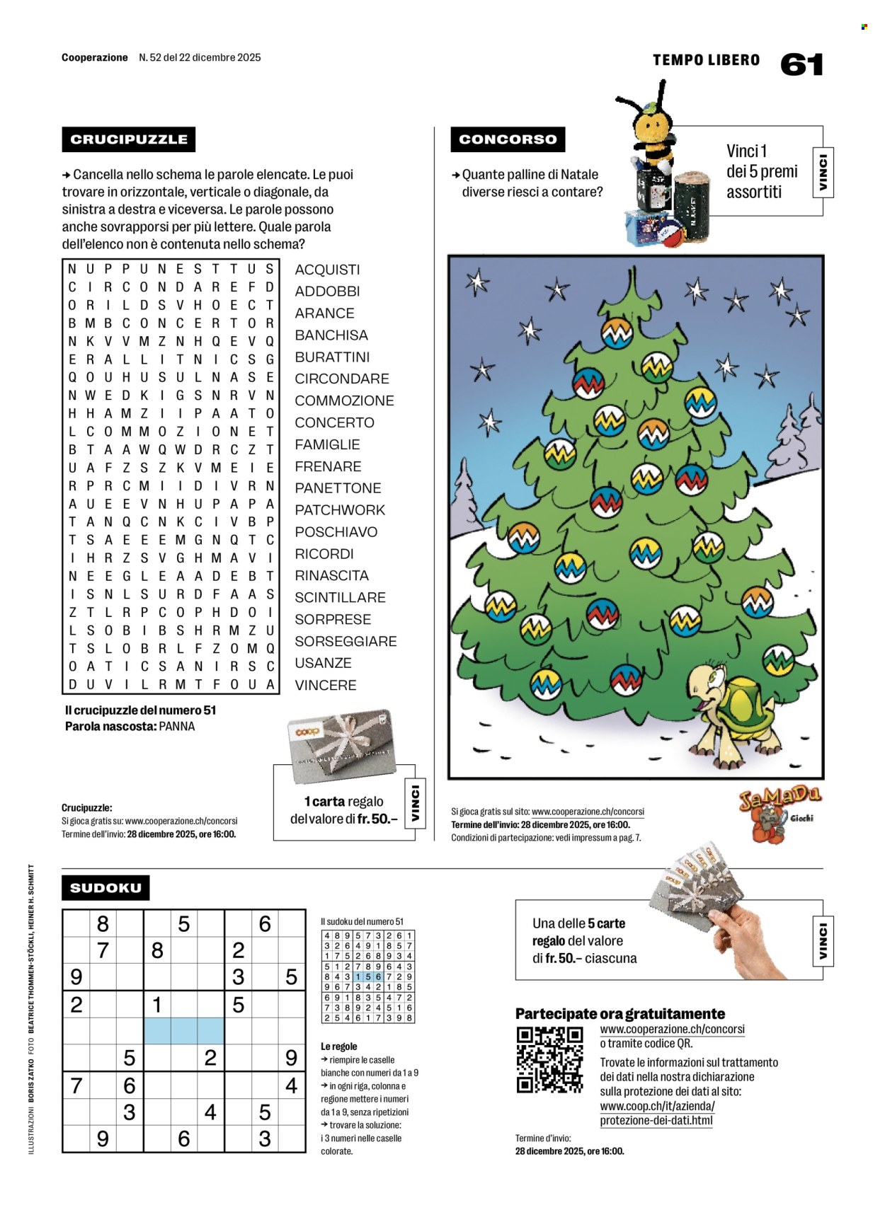 Catalogue Coop - 22.12.2025 - 28.12.2025. Page 61. Page 61