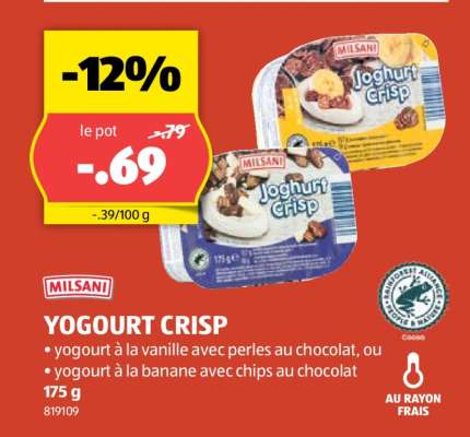 YOGOURT CRISP