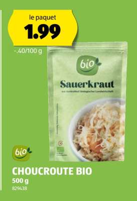 CHOUCROUTE BIO