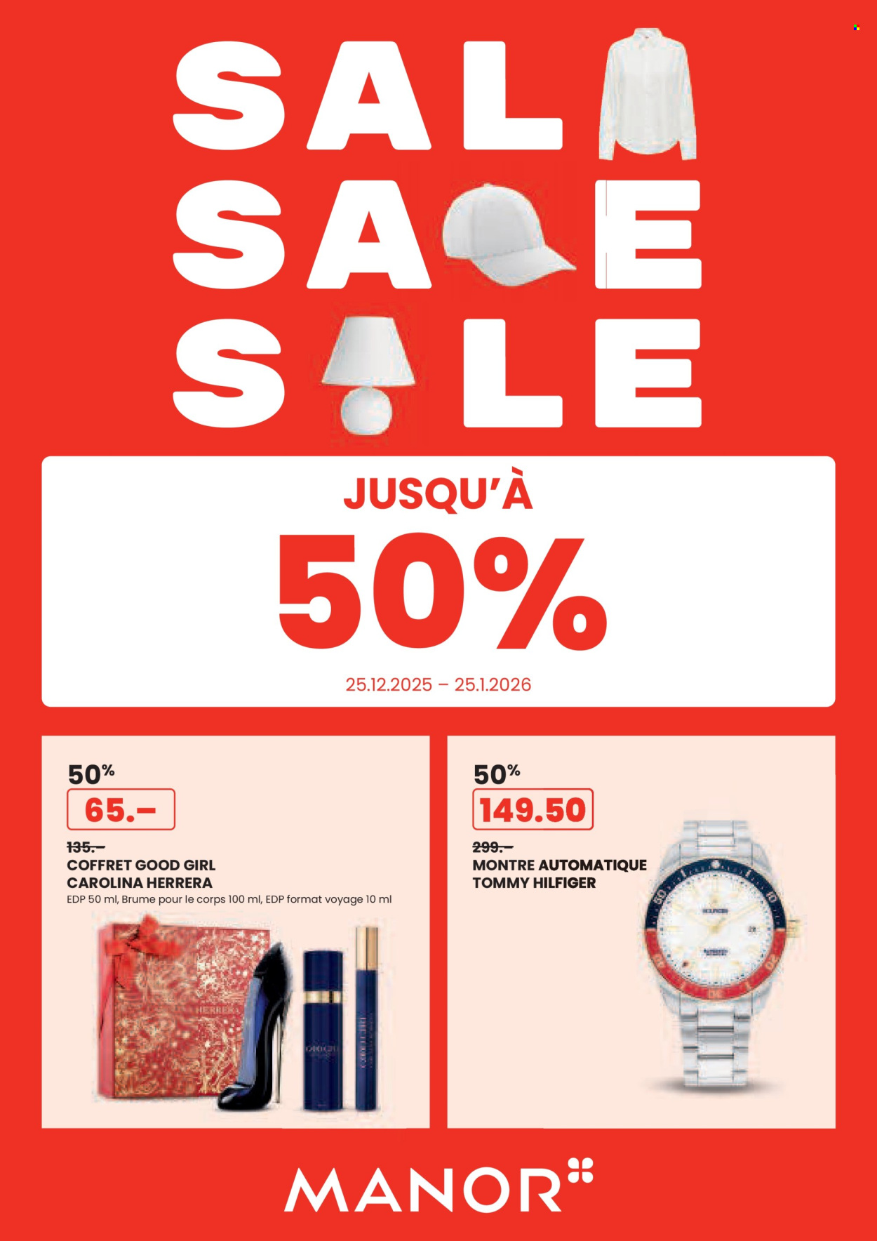 Catalogue Manor - 25.12.2025 - 25.1.2026. Page 1. Page 1