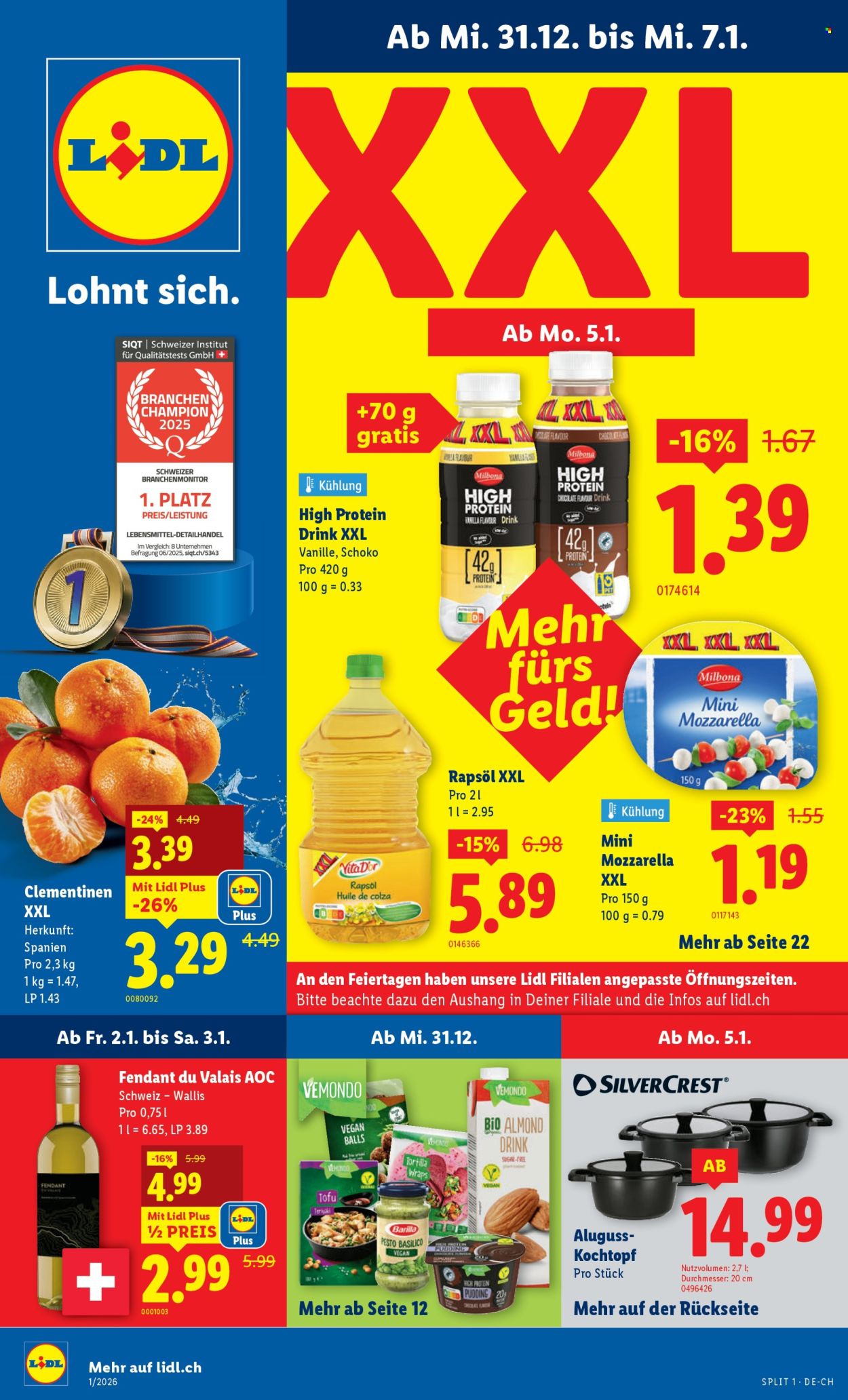 Catalogue Lidl - 31.12.2025 - 7.1.2026. Page 1. Page 1