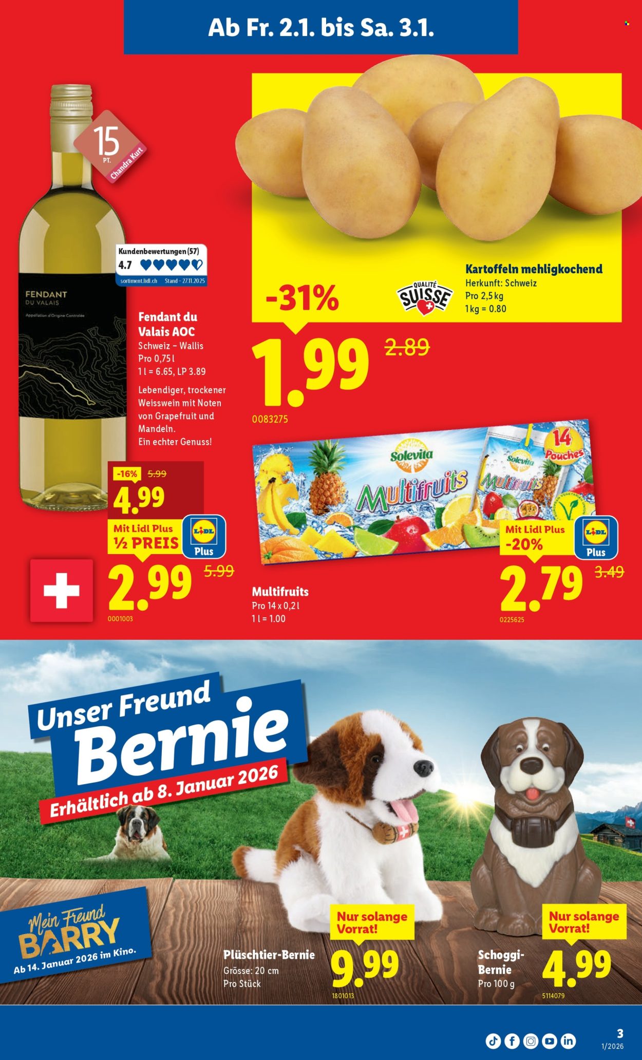 Catalogue Lidl - 31.12.2025 - 7.1.2026. Page 3. Page 3