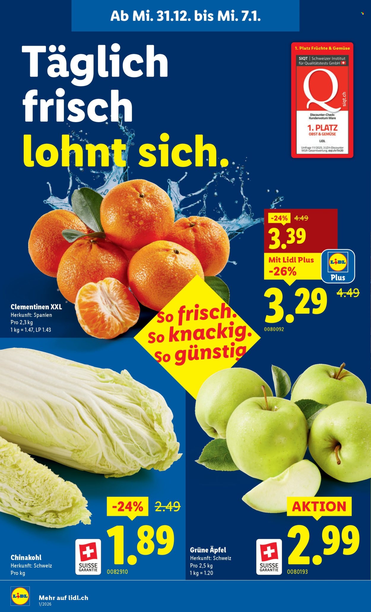 Catalogue Lidl - 31.12.2025 - 7.1.2026. Page 4. Page 4