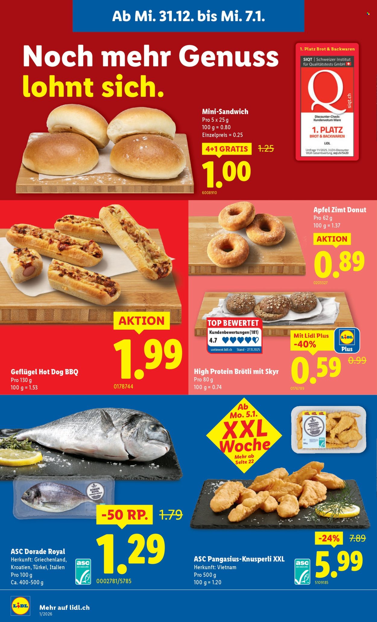 Catalogue Lidl - 31.12.2025 - 7.1.2026. Page 6. Page 6