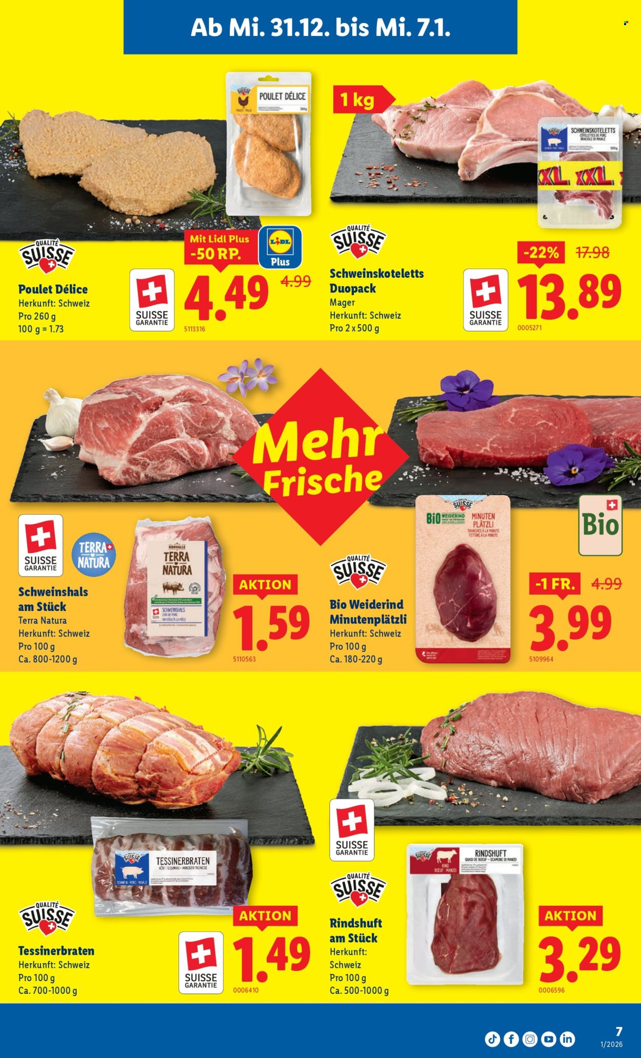 Catalogue Lidl - 31.12.2025 - 7.1.2026. Page 7. Page 7