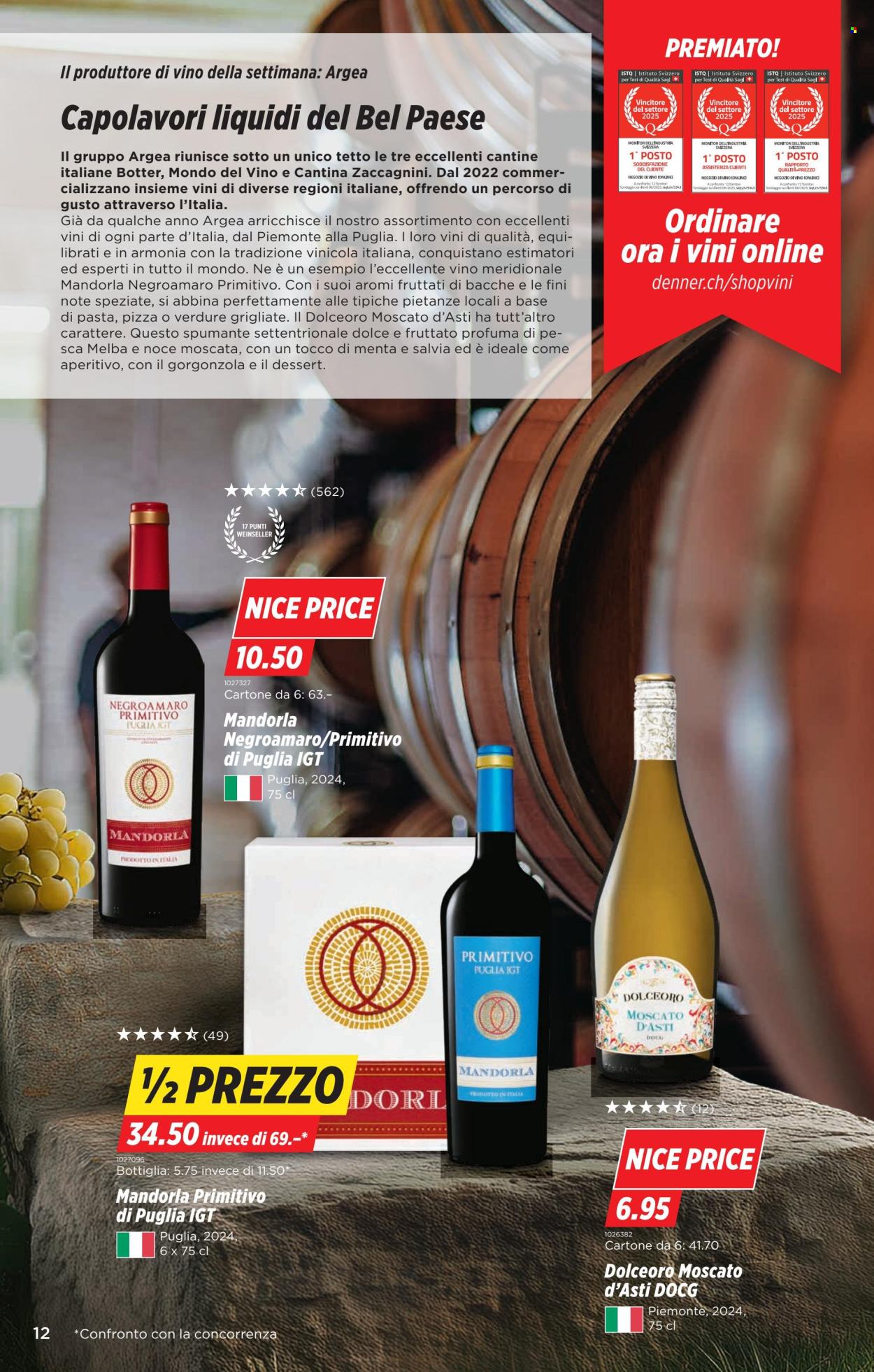 Catalogue Denner - 6.1.2026 - 12.1.2026. Page 12. Page 12