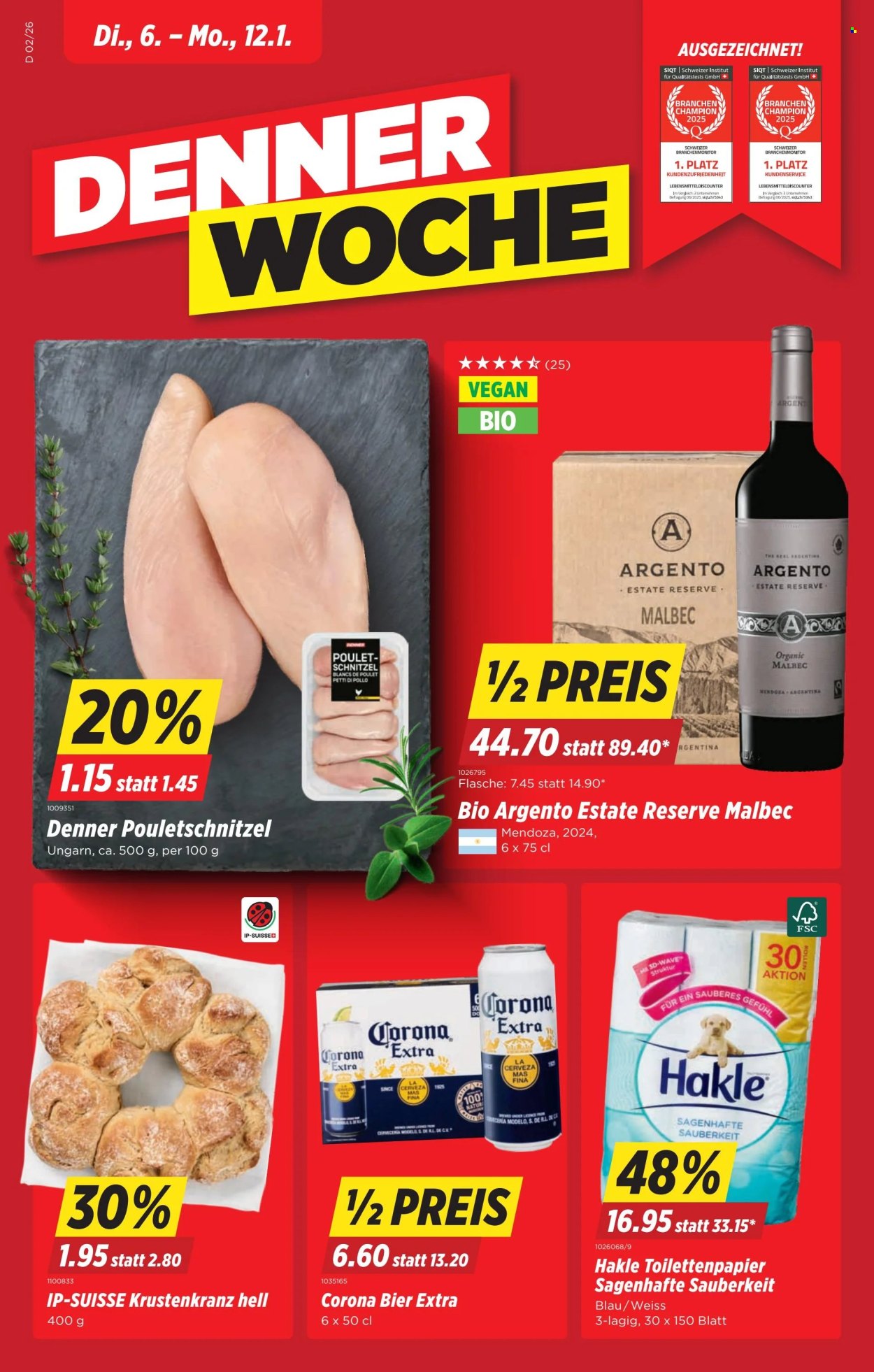 Catalogue Denner - 6.1.2026 - 12.1.2026. Page 1. Page 1