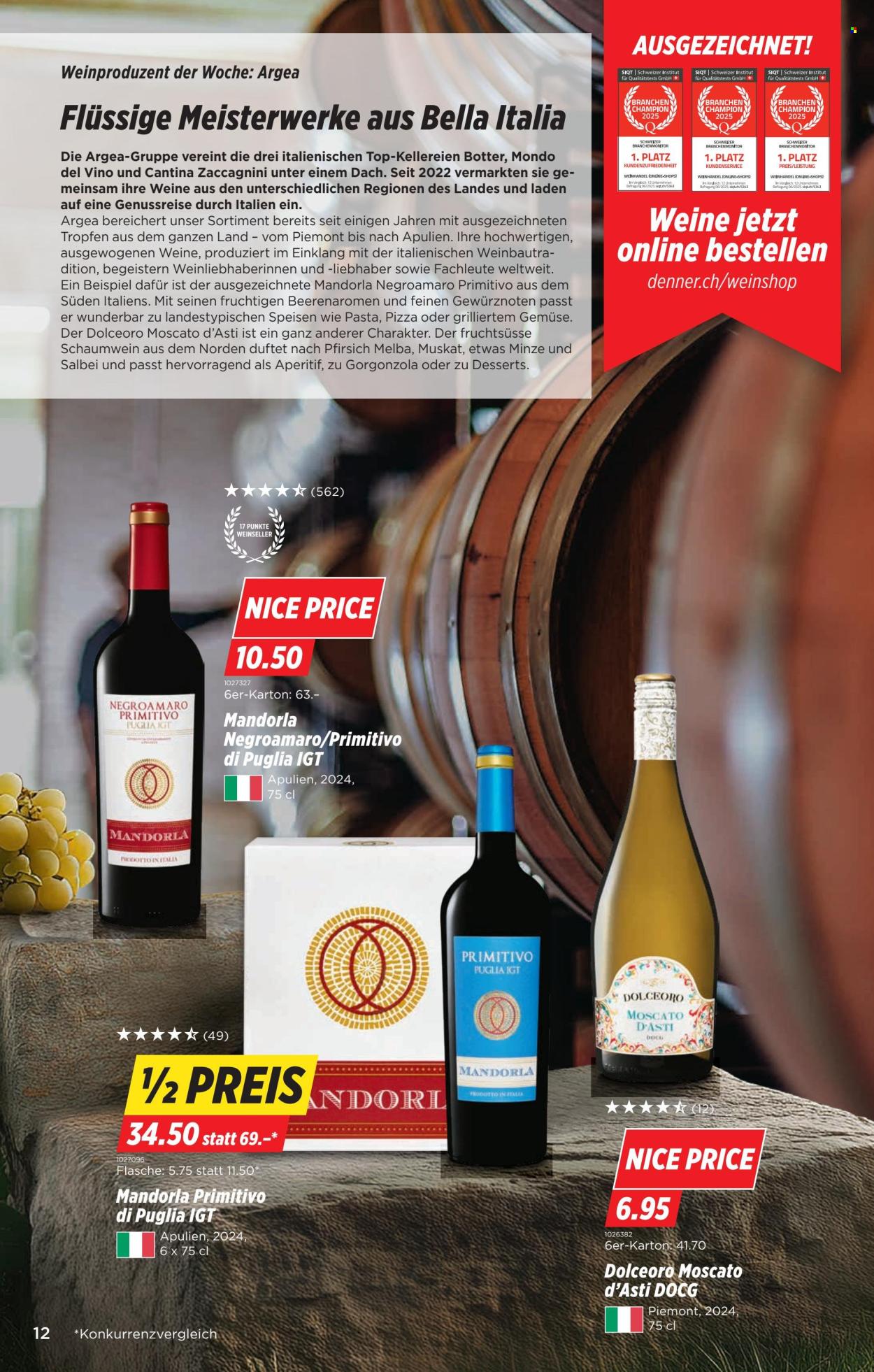 Catalogue Denner - 6.1.2026 - 12.1.2026. Page 12. Page 12