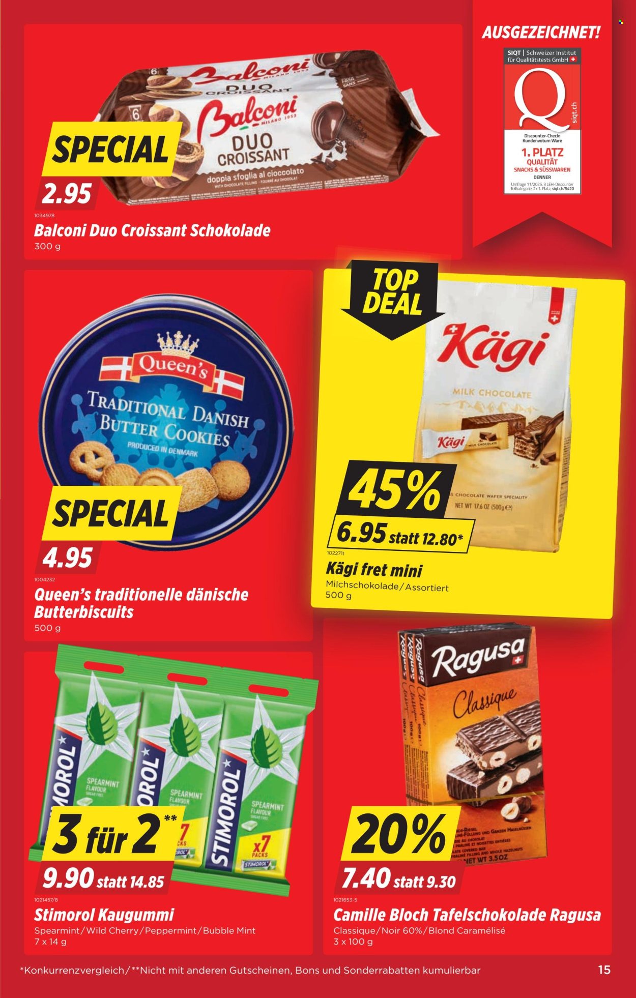 Catalogue Denner - 6.1.2026 - 12.1.2026. Page 15. Page 15