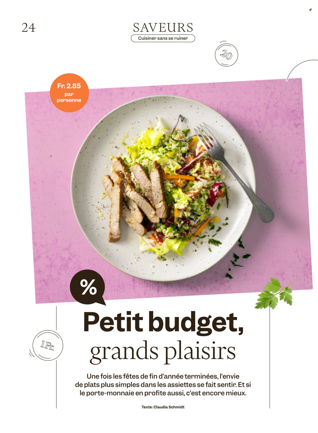 Catalogue Migros - 30.12.2025 - 5.1.2026. Page 24. Page 24