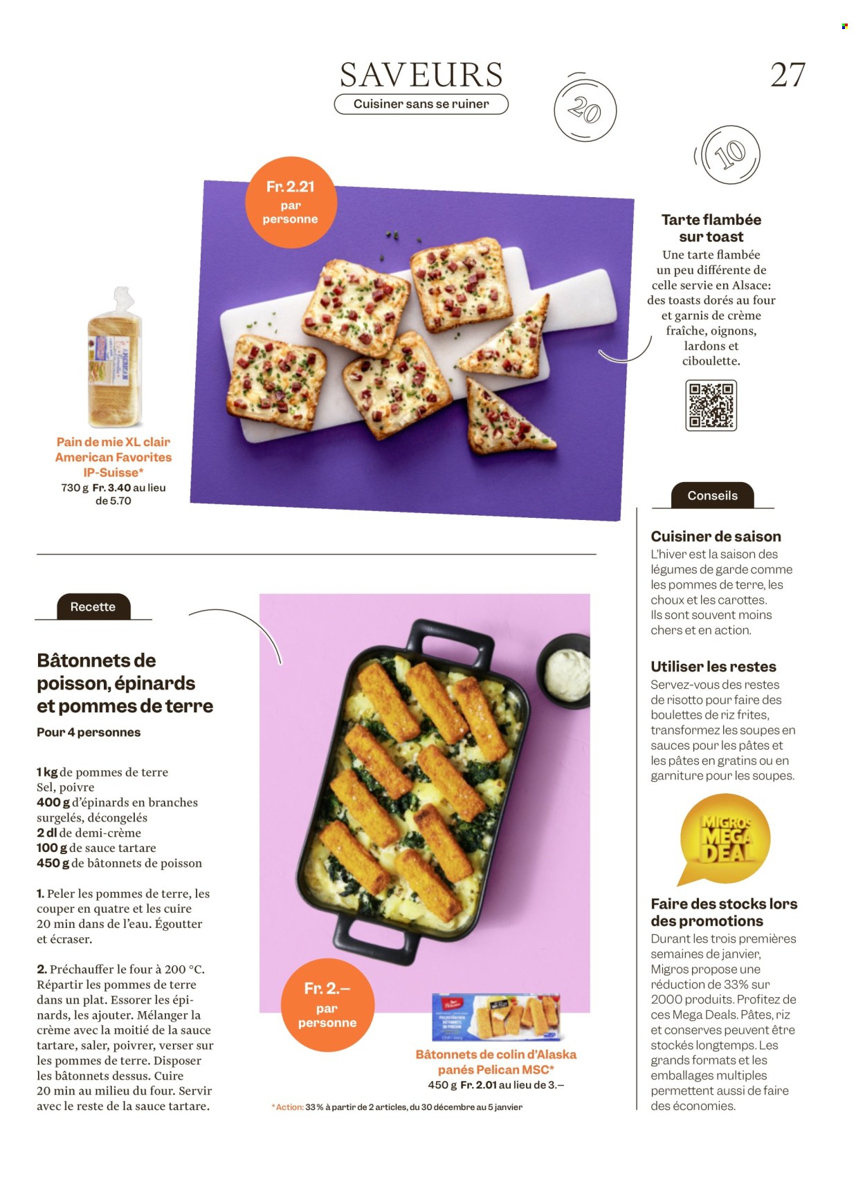 Catalogue Migros - 30.12.2025 - 5.1.2026. Page 27. Page 27