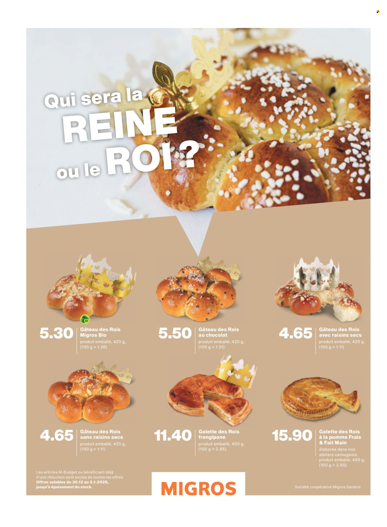 Catalogue Migros - 30.12.2025 - 5.1.2026. Page 32. Page 32