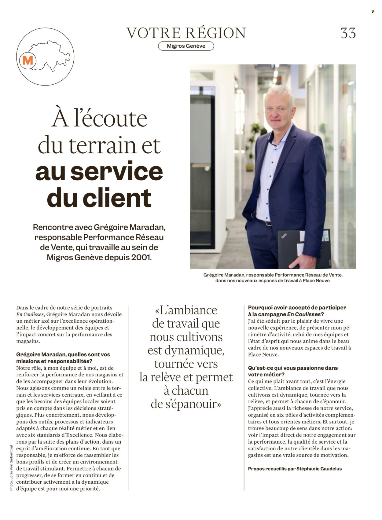 Catalogue Migros - 30.12.2025 - 5.1.2026. Page 33. Page 33