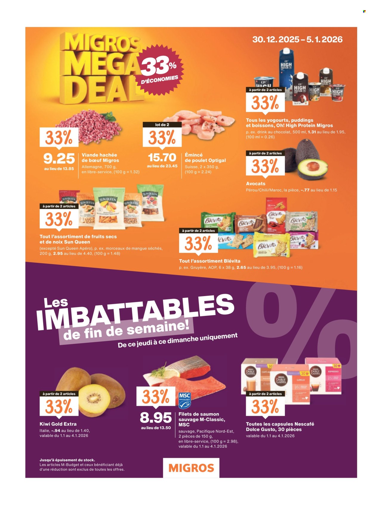 Catalogue Migros - 30.12.2025 - 5.1.2026. Page 48. Page 48
