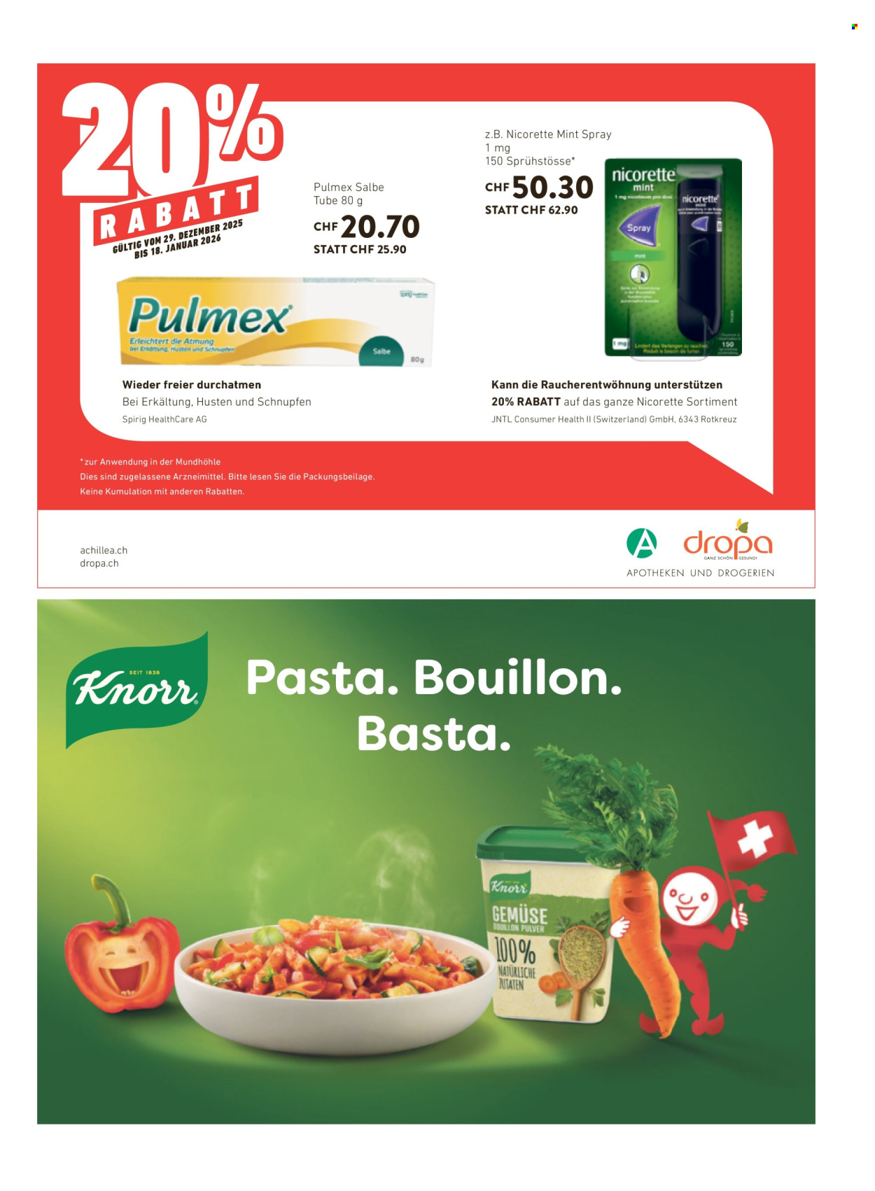 Catalogue Migros - 30.12.2025 - 5.1.2026. Page 3. Page 3