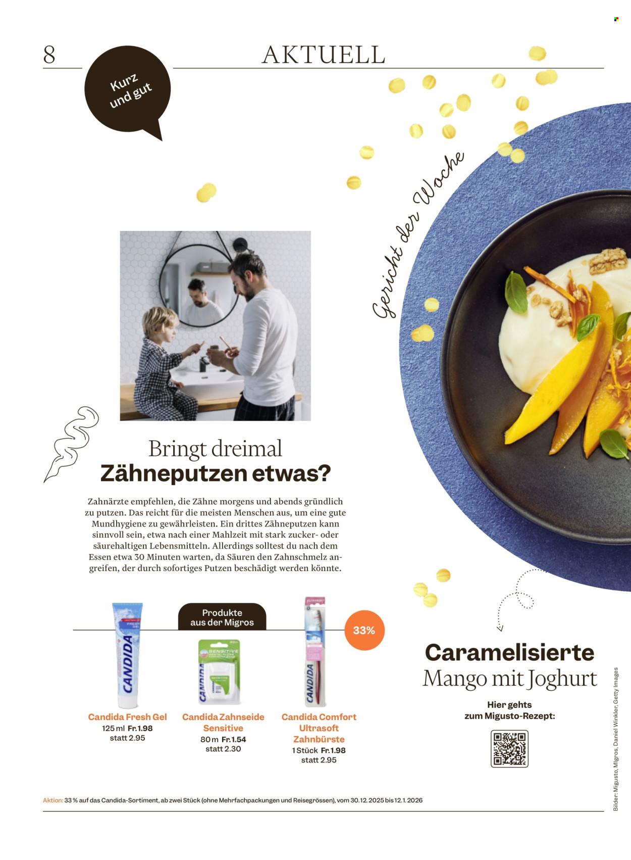 Catalogue Migros - 30.12.2025 - 5.1.2026. Page 8. Page 8