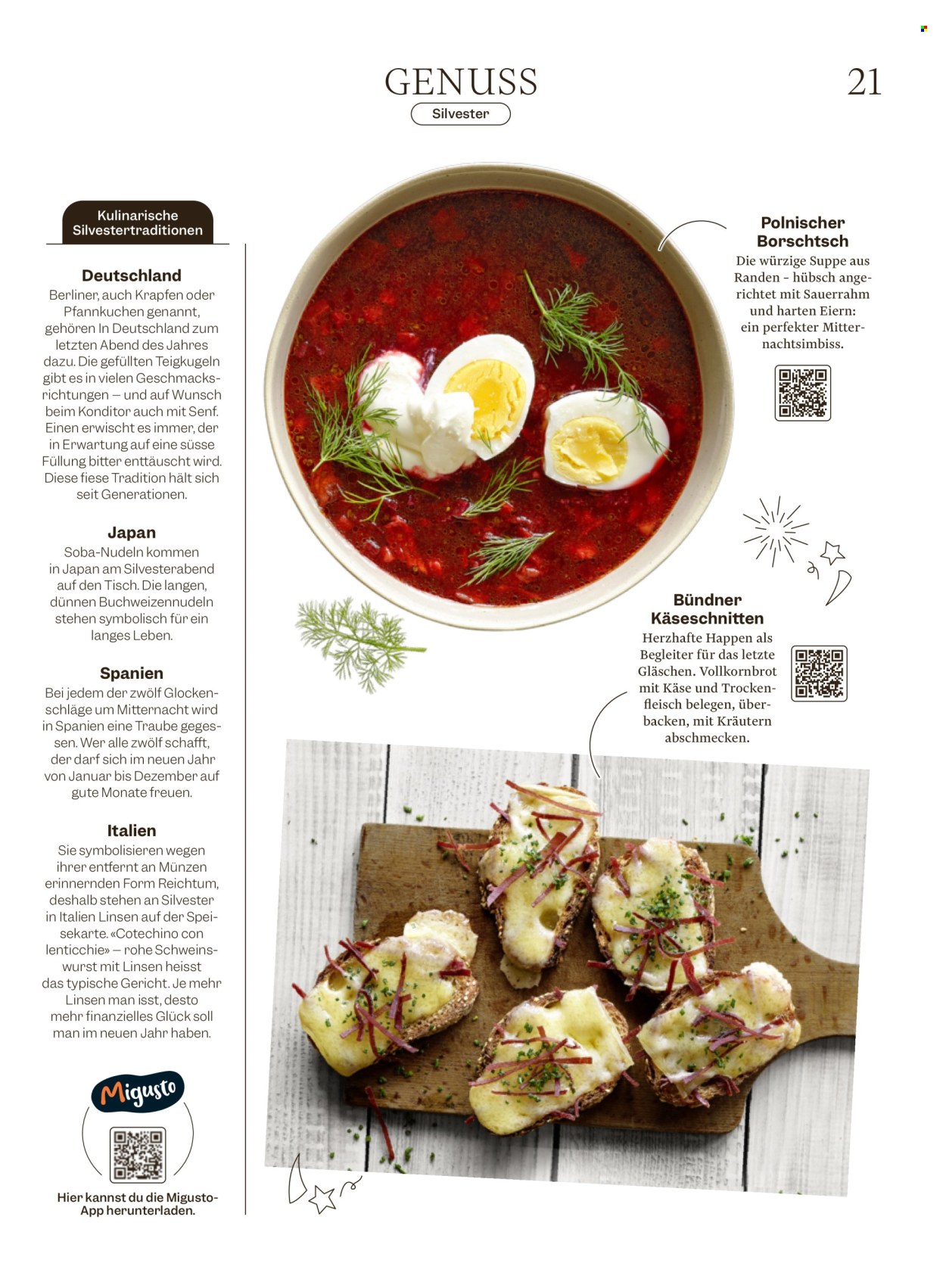 Catalogue Migros - 30.12.2025 - 5.1.2026. Page 21. Page 21