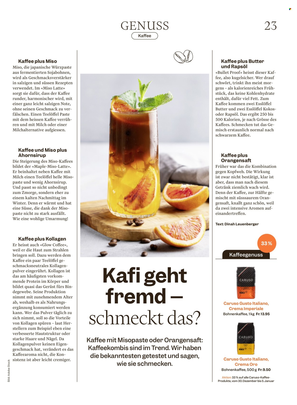 Catalogue Migros - 30.12.2025 - 5.1.2026. Page 23. Page 23