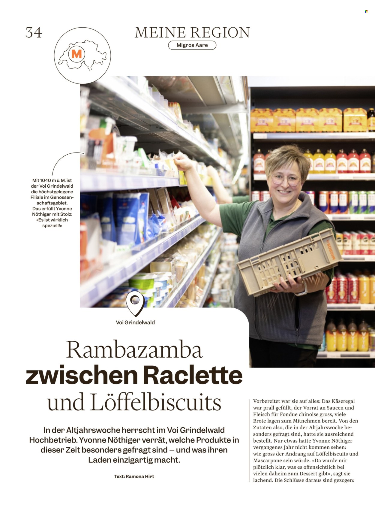 Catalogue Migros - 30.12.2025 - 5.1.2026. Page 34. Page 34