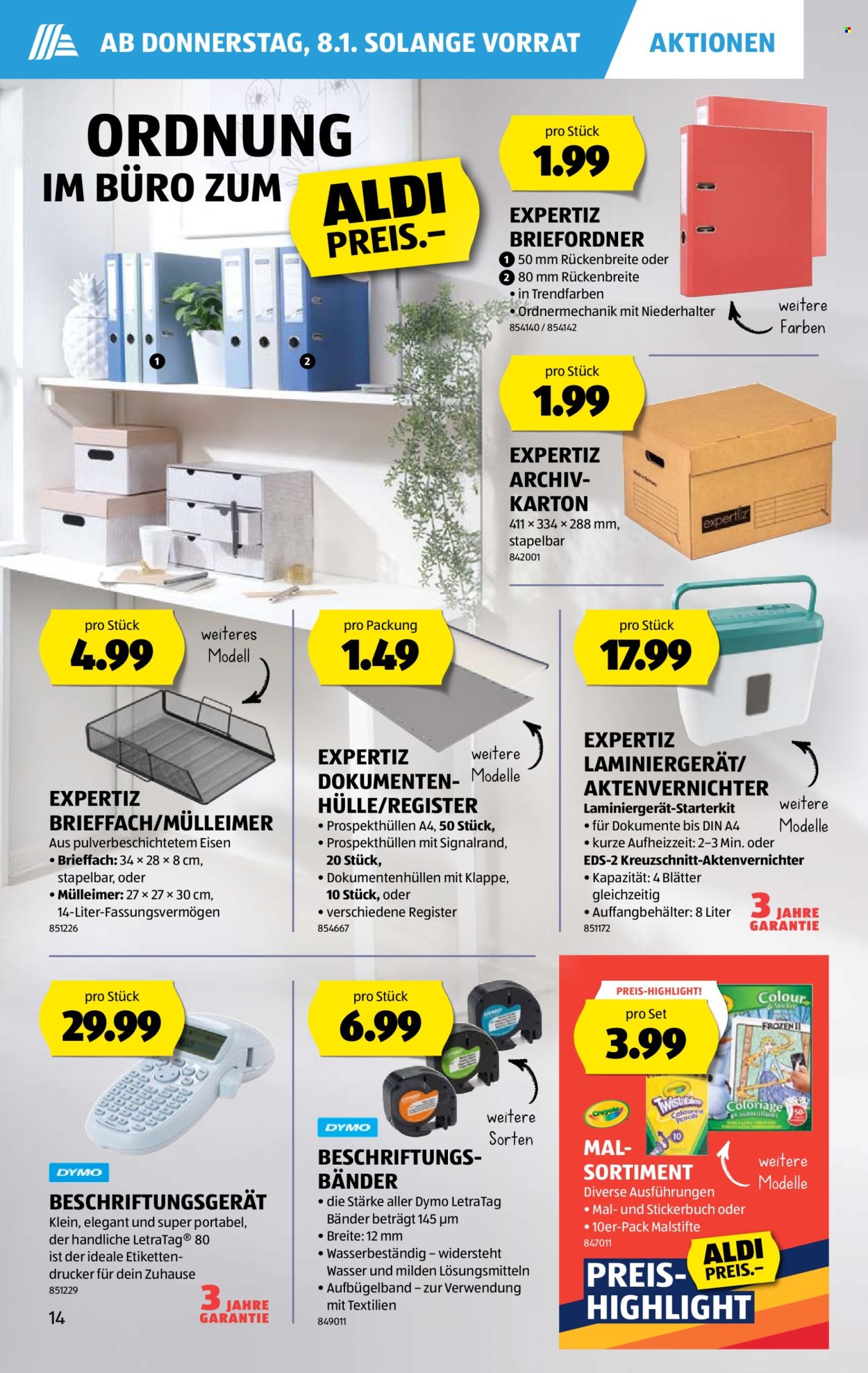 Catalogue Aldi - 8.1.2026 - 14.1.2026. Page 14. Page 14