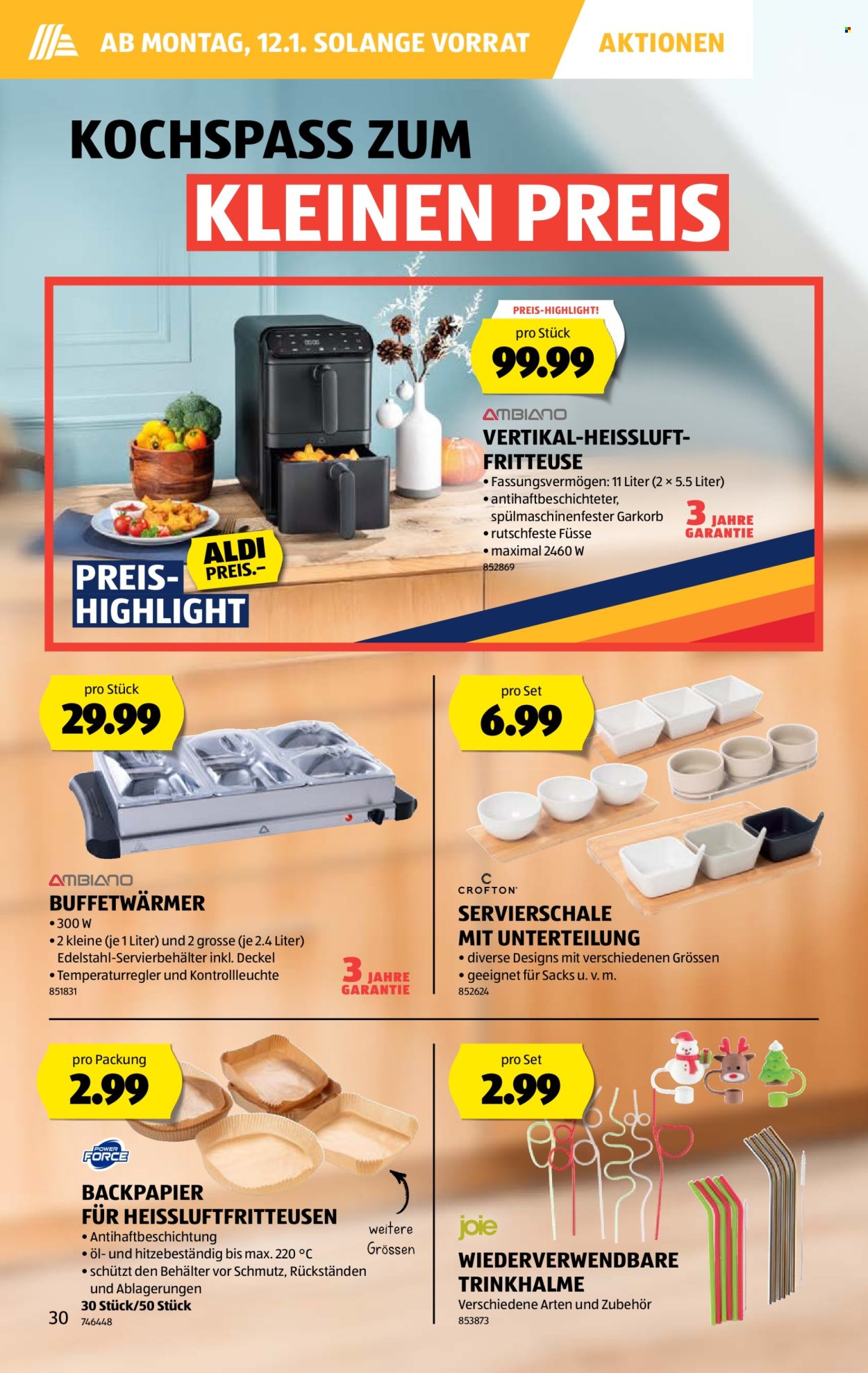 Catalogue Aldi - 8.1.2026 - 14.1.2026. Page 30. Page 30
