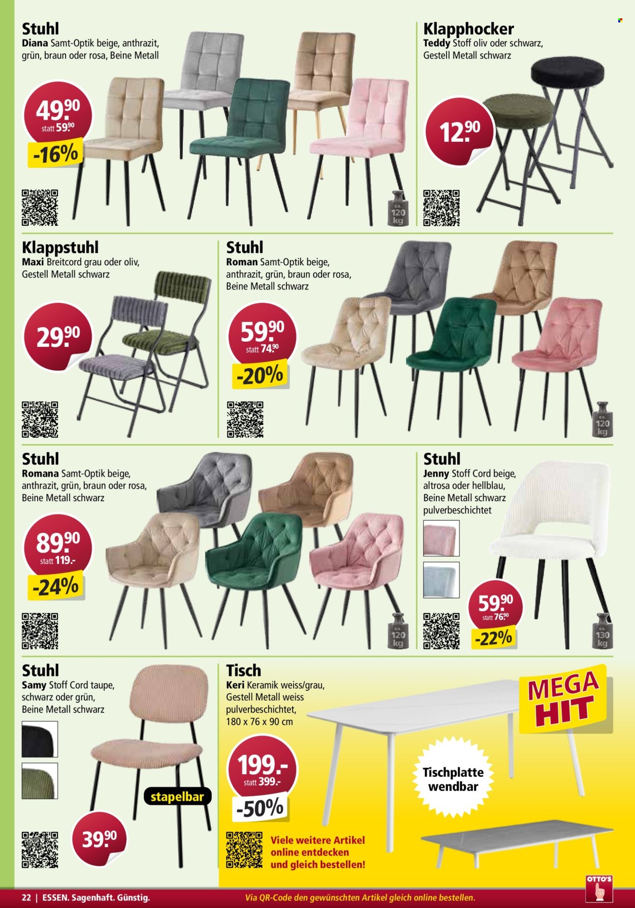 Catalogue Otto's. Page 22. Page 22