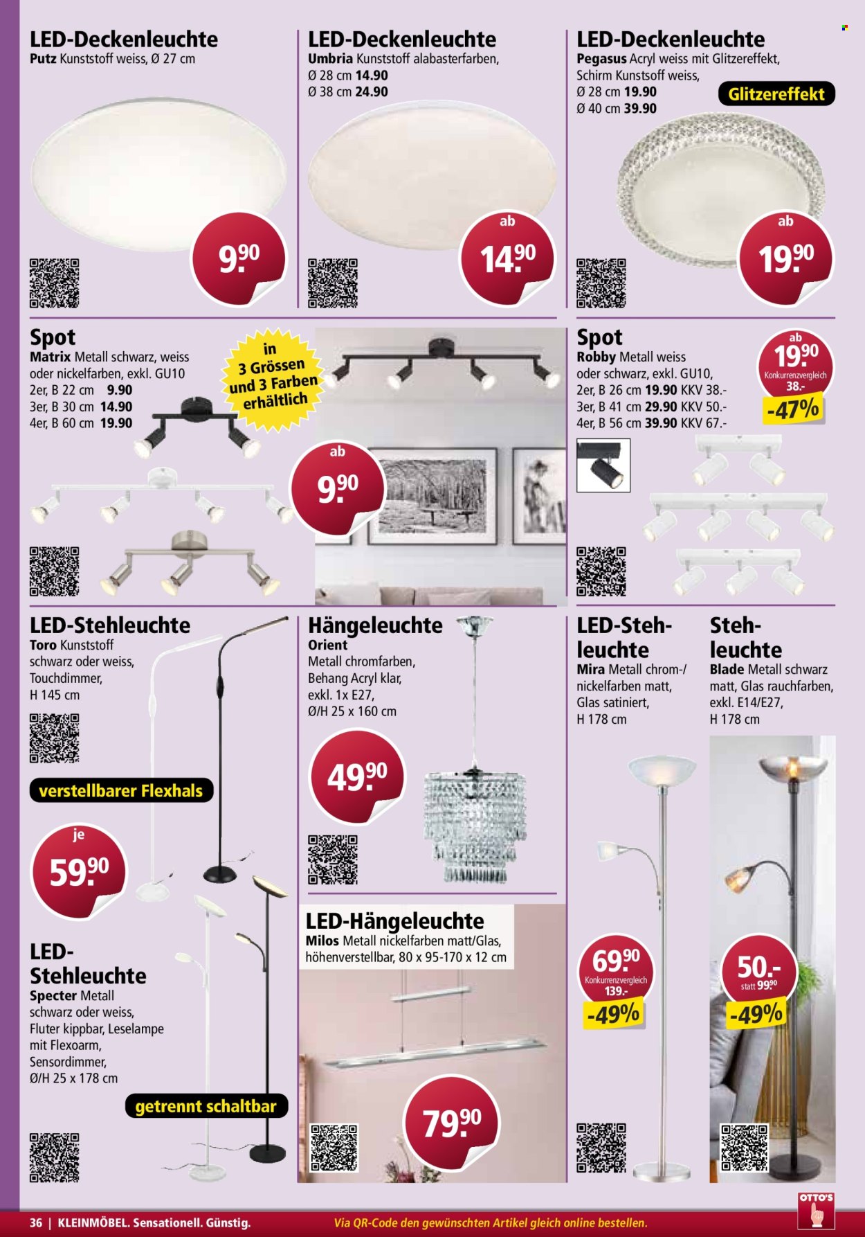 Catalogue Otto's. Page 36. Page 36