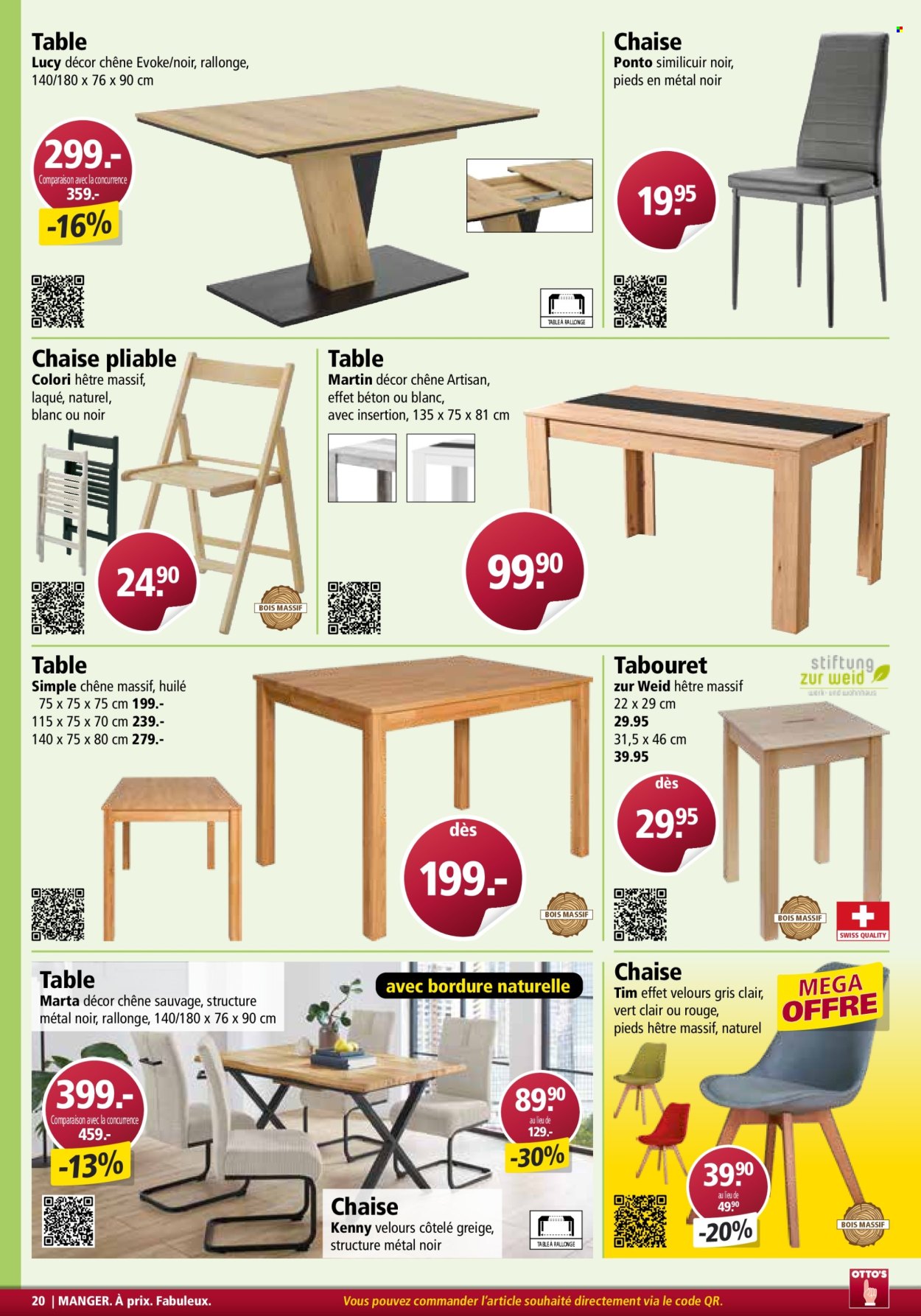 Catalogue Otto's. Page 20. Page 20