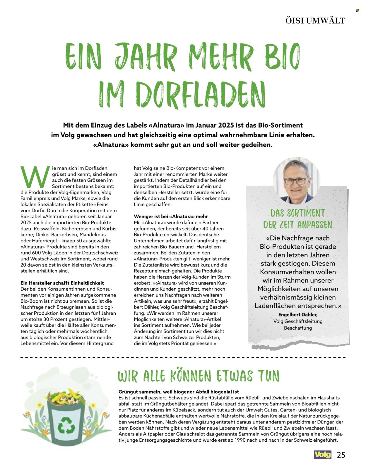 Catalogue Volg - 1.1.2026 - 31.1.2026. Page 25. Page 25