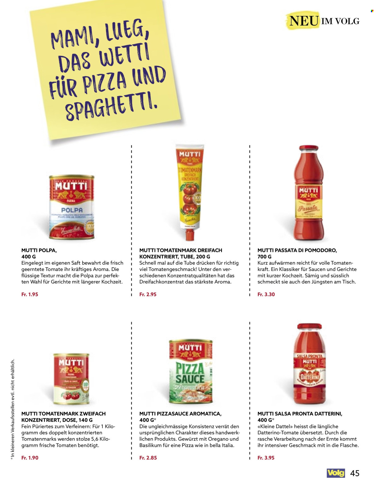 Catalogue Volg - 1.1.2026 - 31.1.2026. Page 45. Page 45