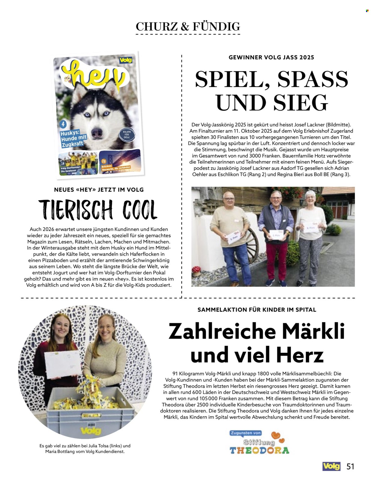 Catalogue Volg - 1.1.2026 - 31.1.2026. Page 51. Page 51