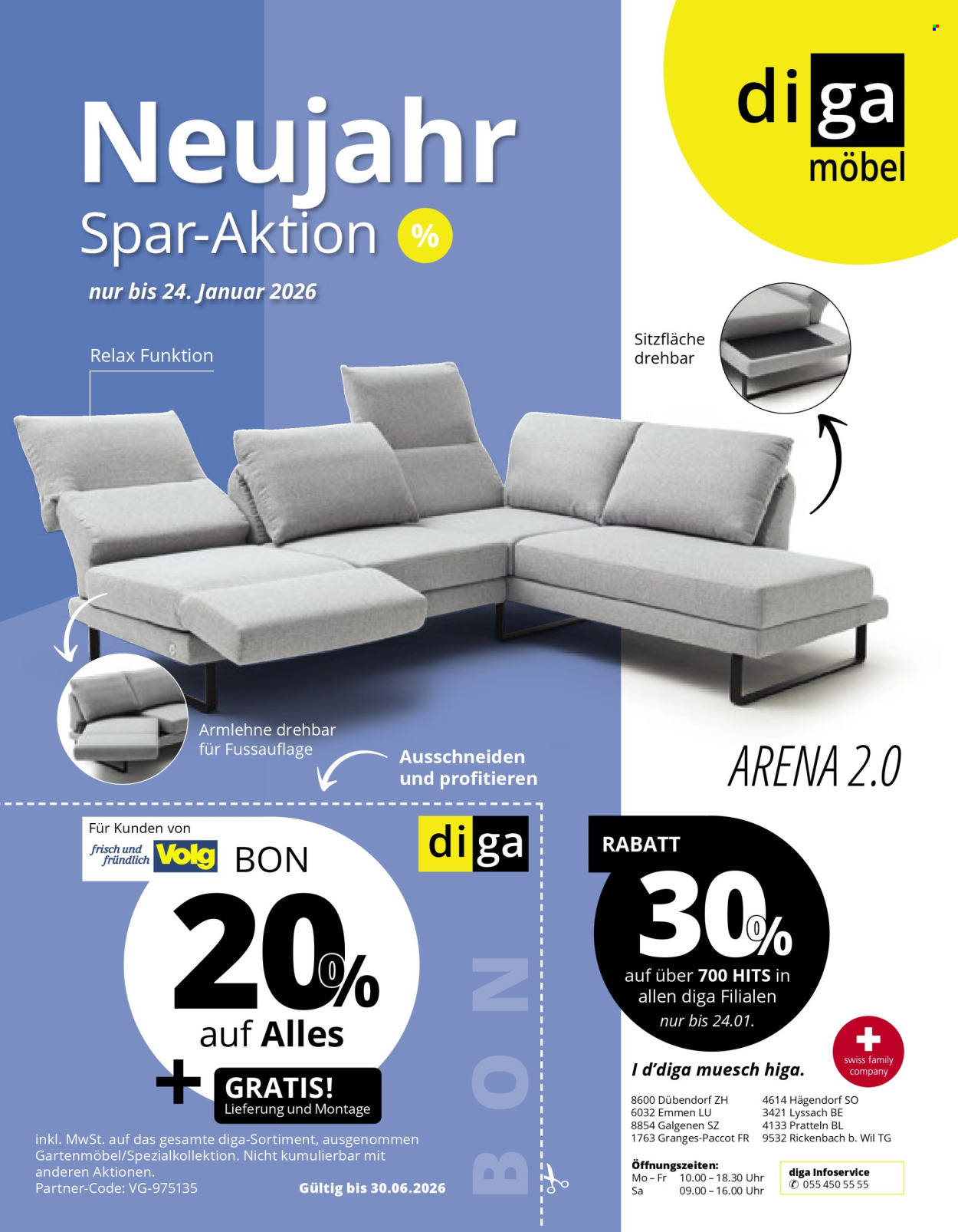 Catalogue Volg - 1.1.2026 - 31.1.2026. Page 58. Page 58