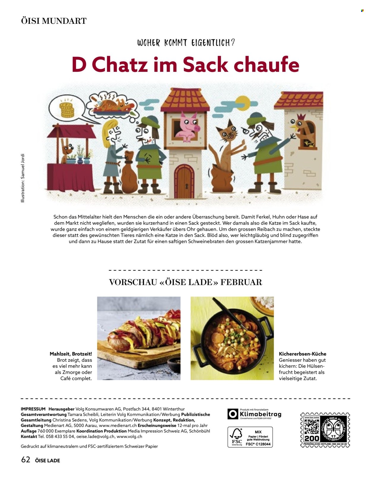 Catalogue Volg - 1.1.2026 - 31.1.2026. Page 62. Page 62