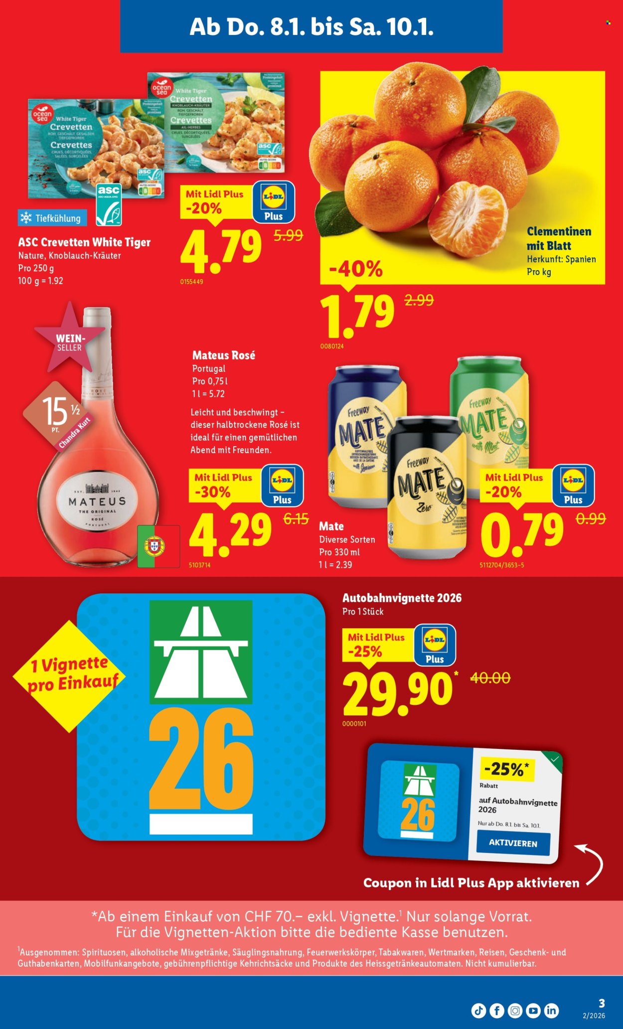 Catalogue Lidl - 8.1.2026 - 14.1.2026. Page 3. Page 3