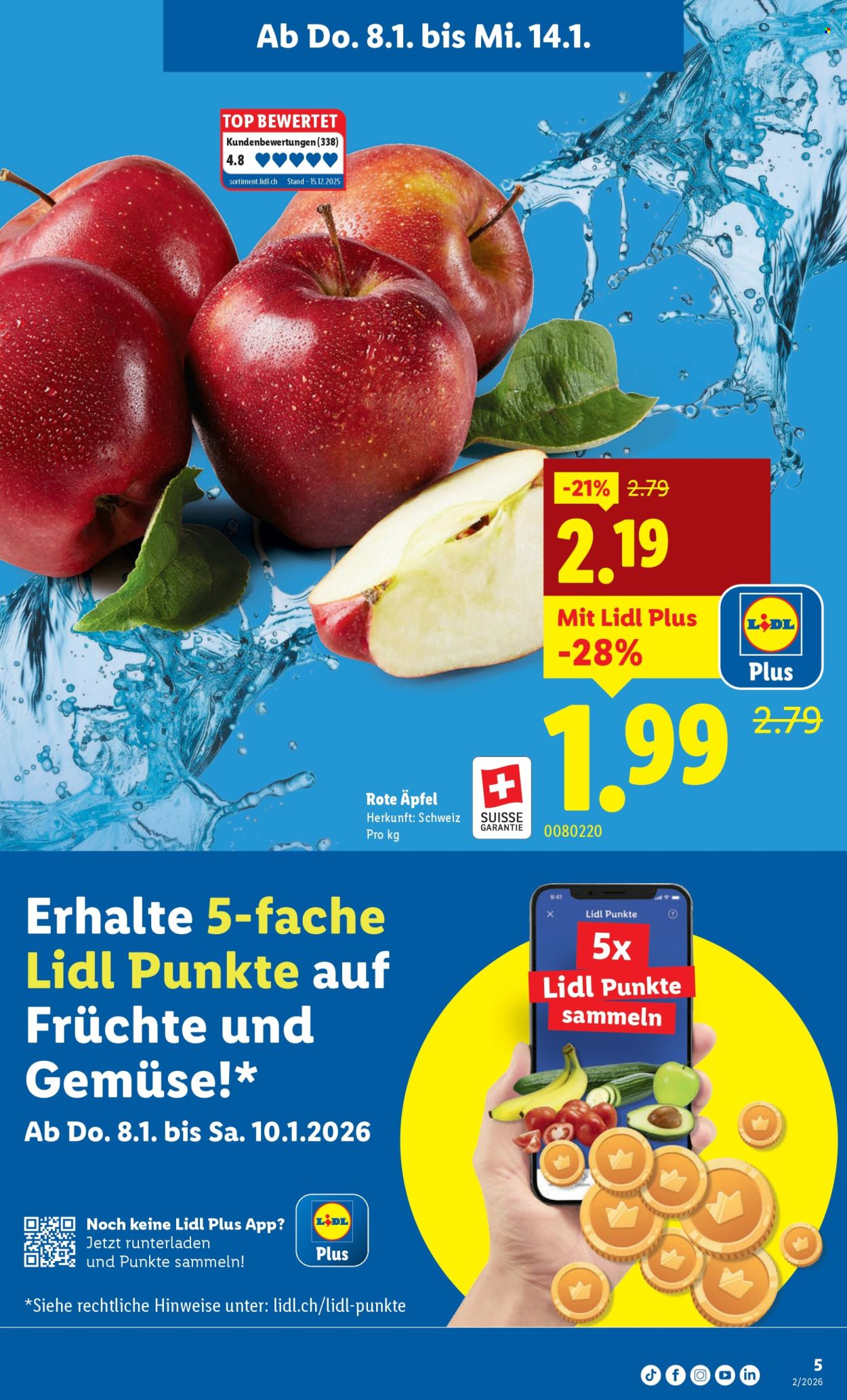 Catalogue Lidl - 8.1.2026 - 14.1.2026. Page 5. Page 5