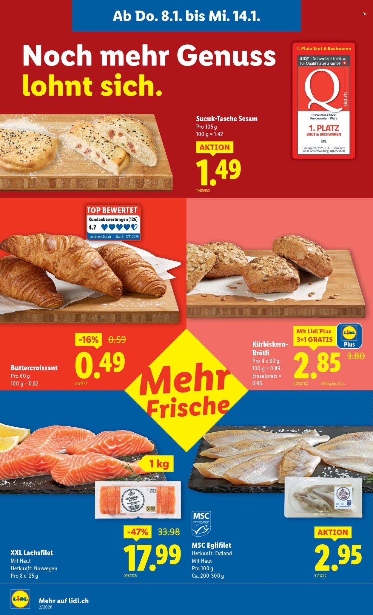 Catalogue Lidl - 8.1.2026 - 14.1.2026. Page 6. Page 6