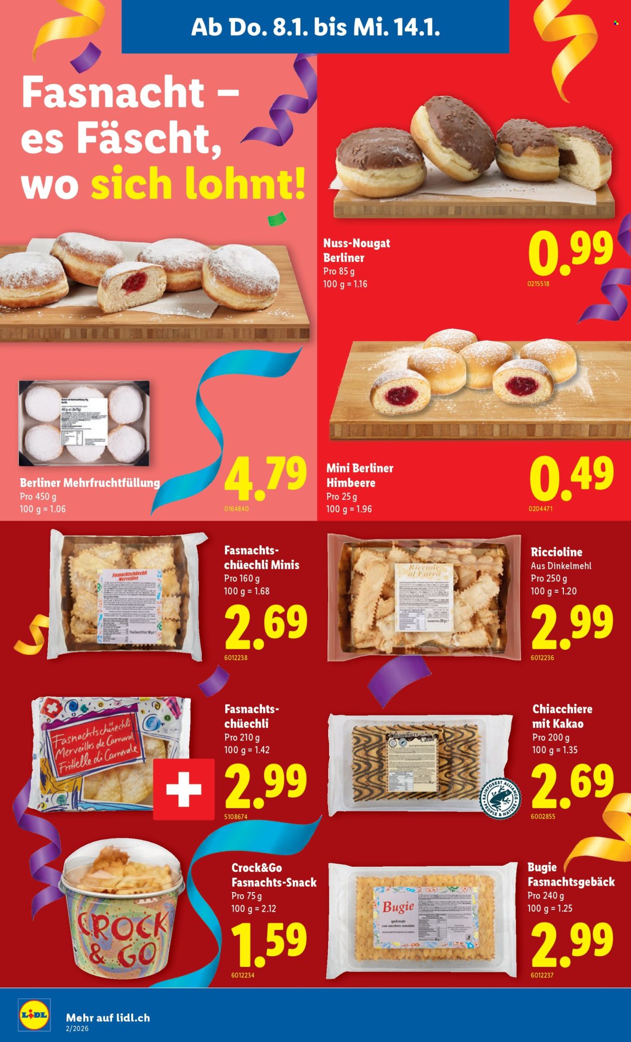 Catalogue Lidl - 8.1.2026 - 14.1.2026. Page 8. Page 8